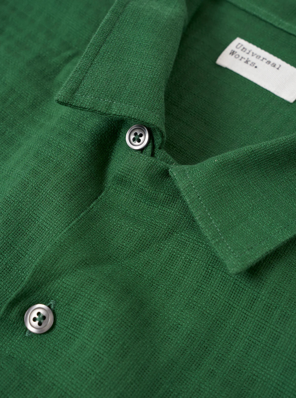 Road Shirt - Green Letts Cotton Road Shirt