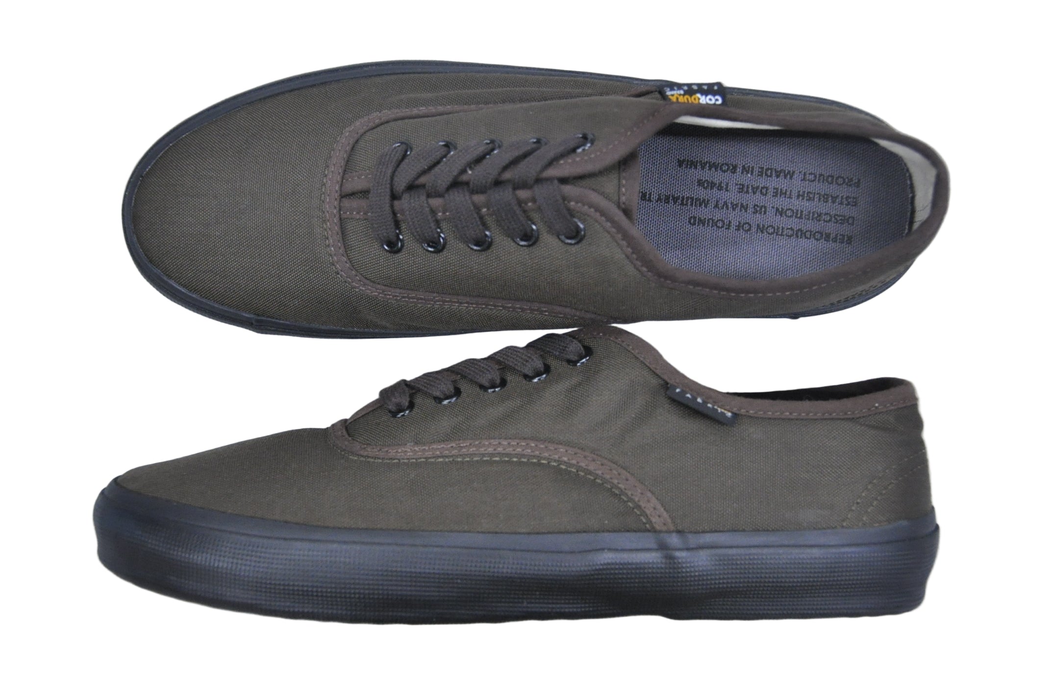 1940s US Navy Military Trainer - Dark Brown/Black Sole