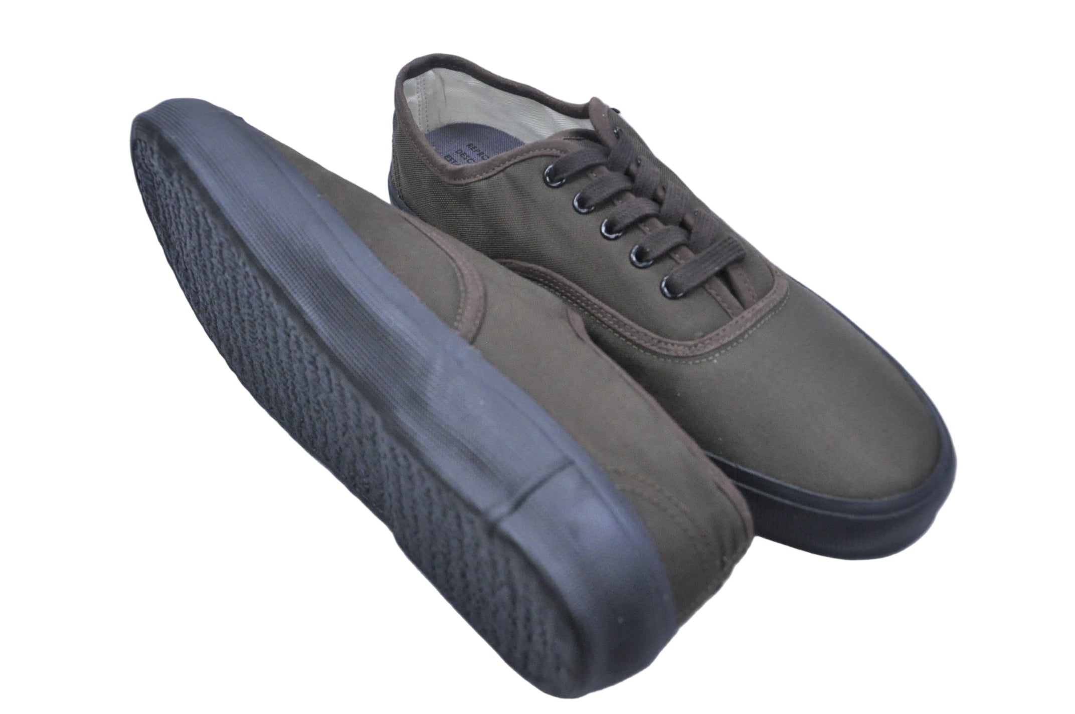 1940s US Navy Military Trainer - Dark Brown/Black Sole