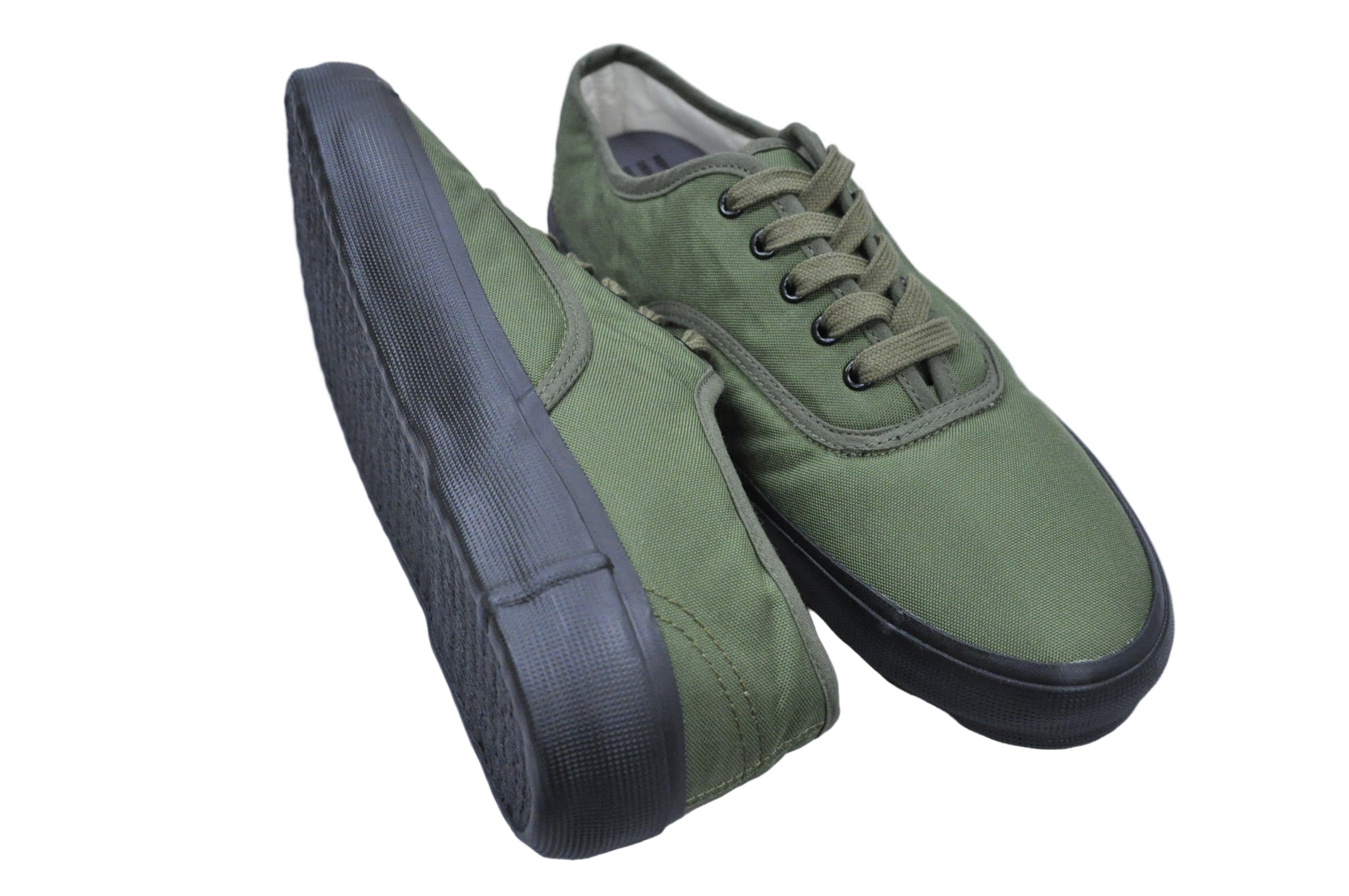 1940s US Navy Military Trainer - Olive/Black Sole