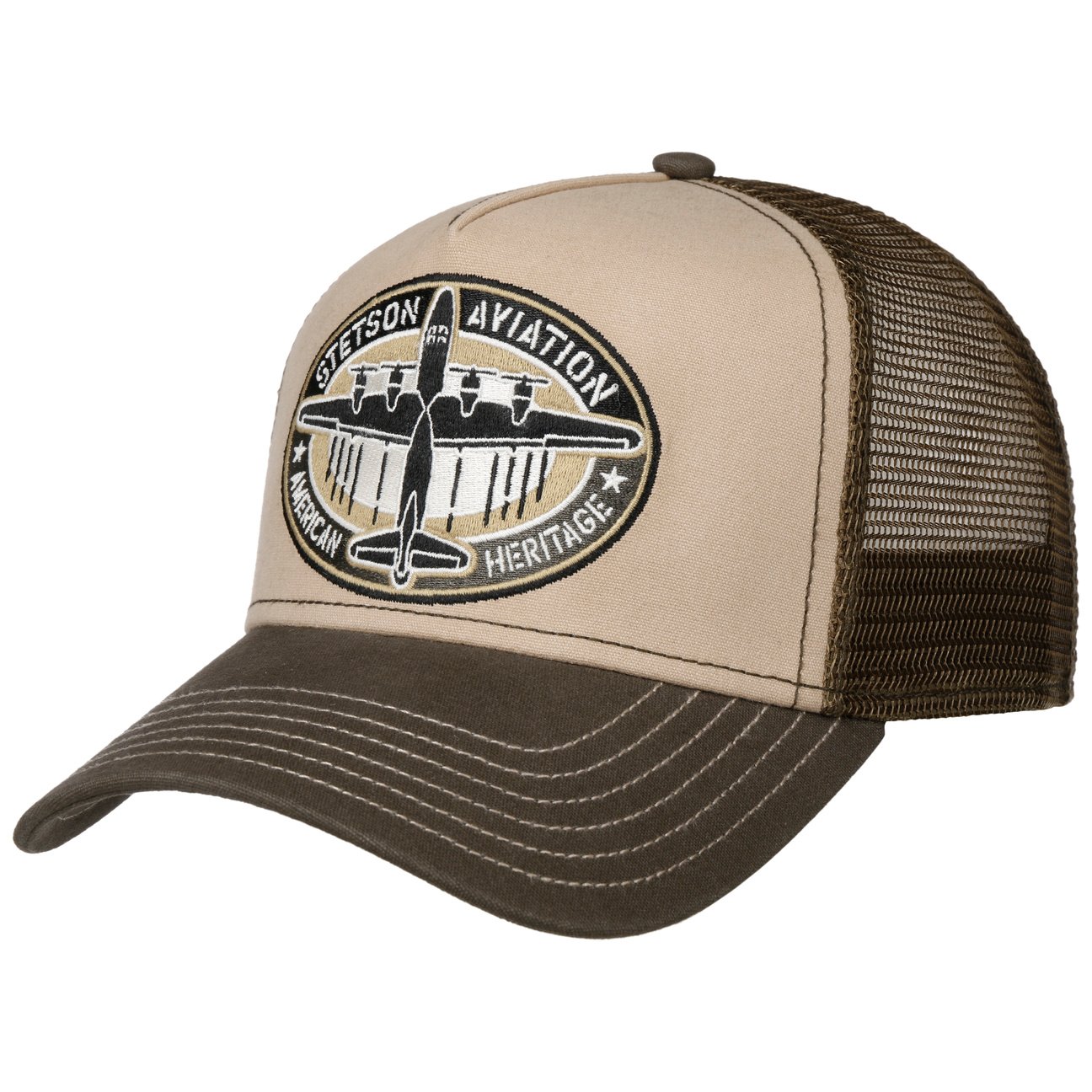 Aviation Trucker Cap - Beige
