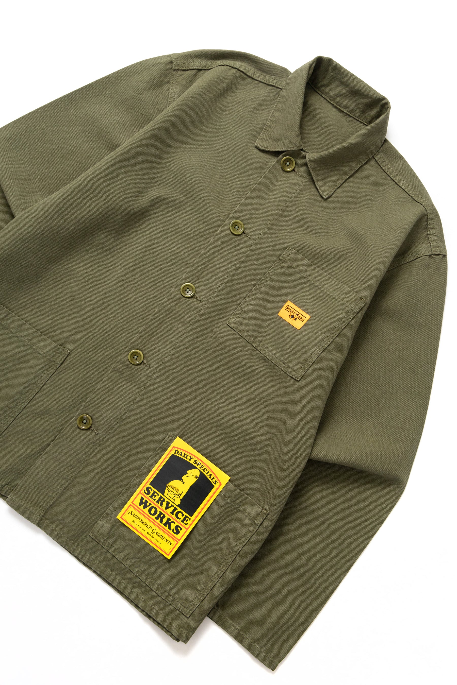 Chore Shirt - Olive Canvas