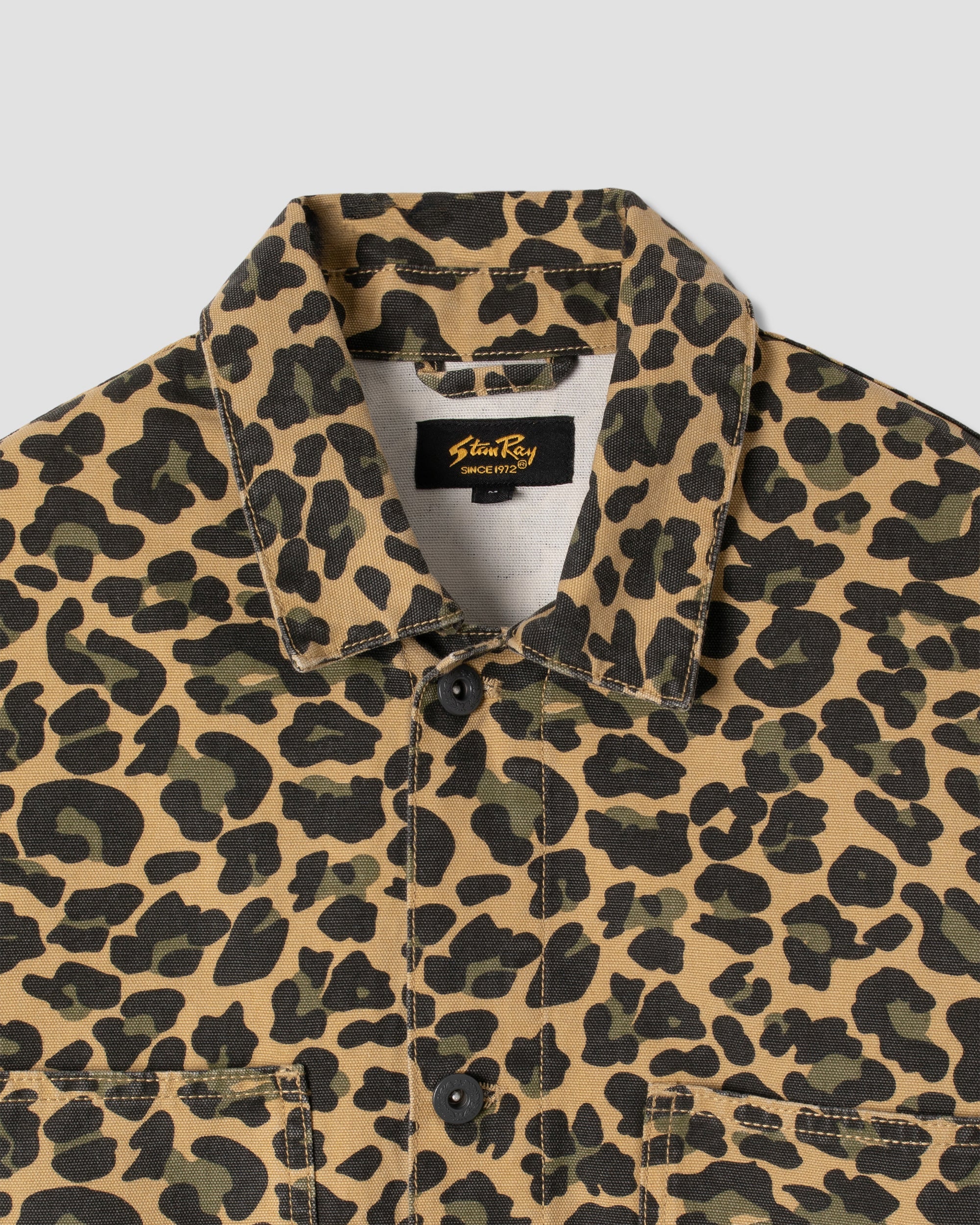 Coverall Jacket - Leopard Camo