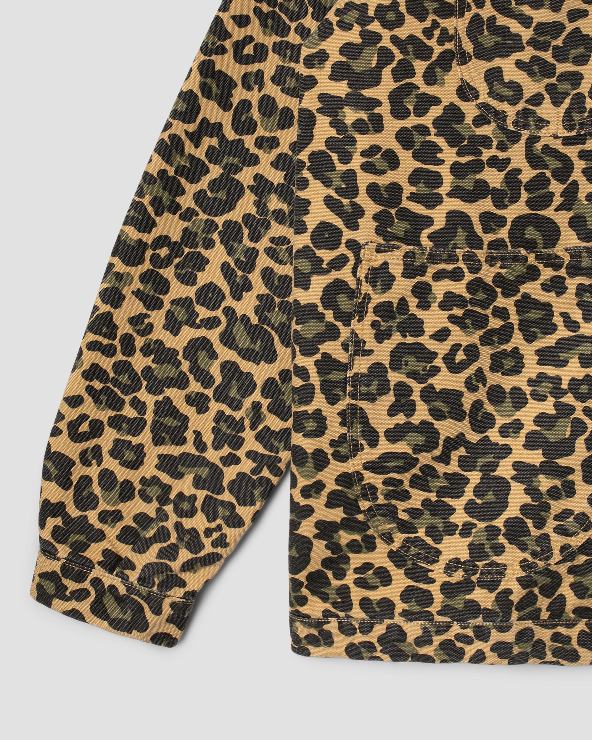Coverall Jacket - Leopard Camo
