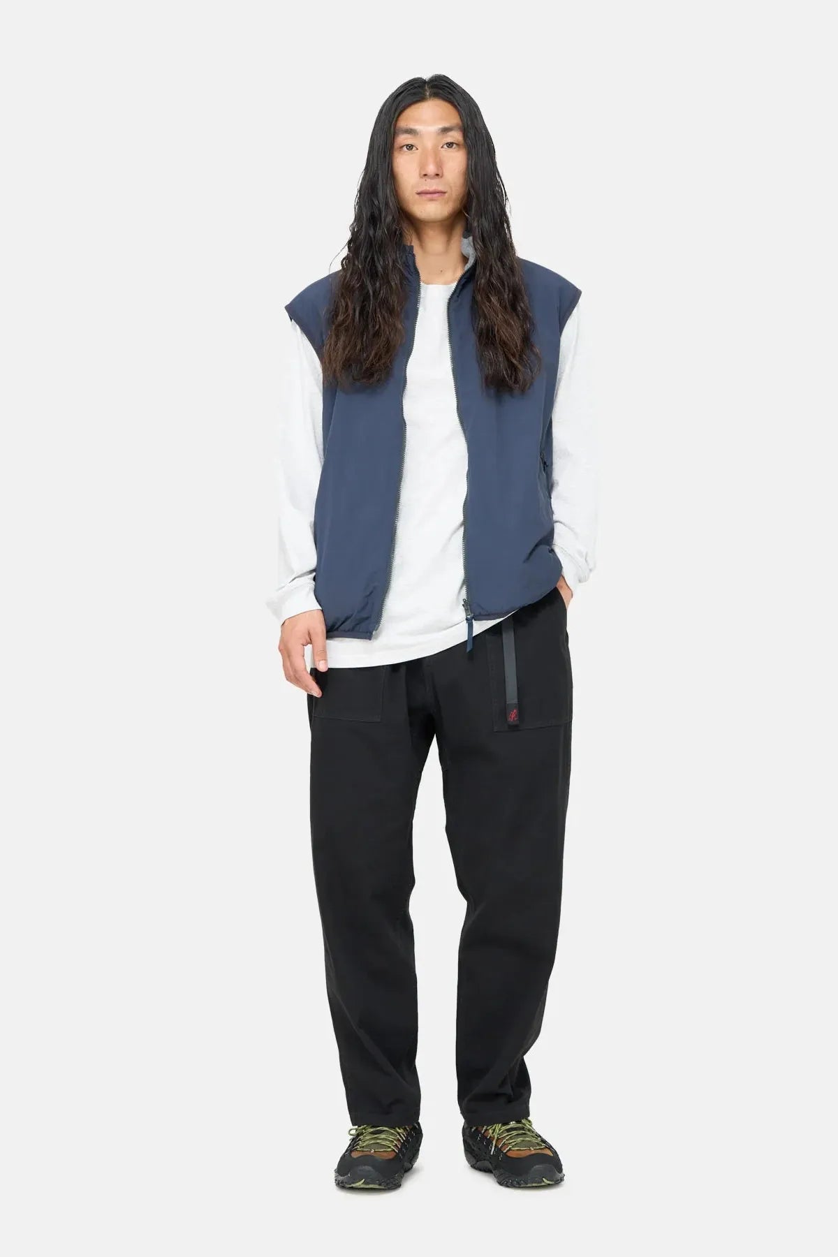 Loose Tapered Ridge Pant - Black