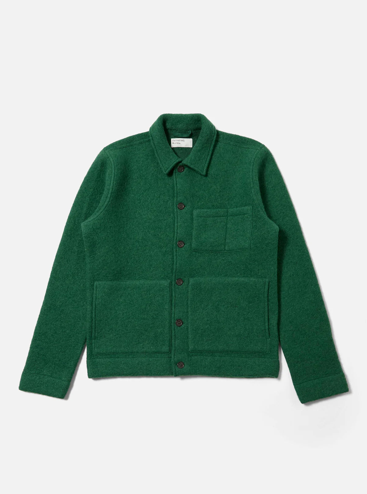 Uniform Jacket - Green Wool Fleece