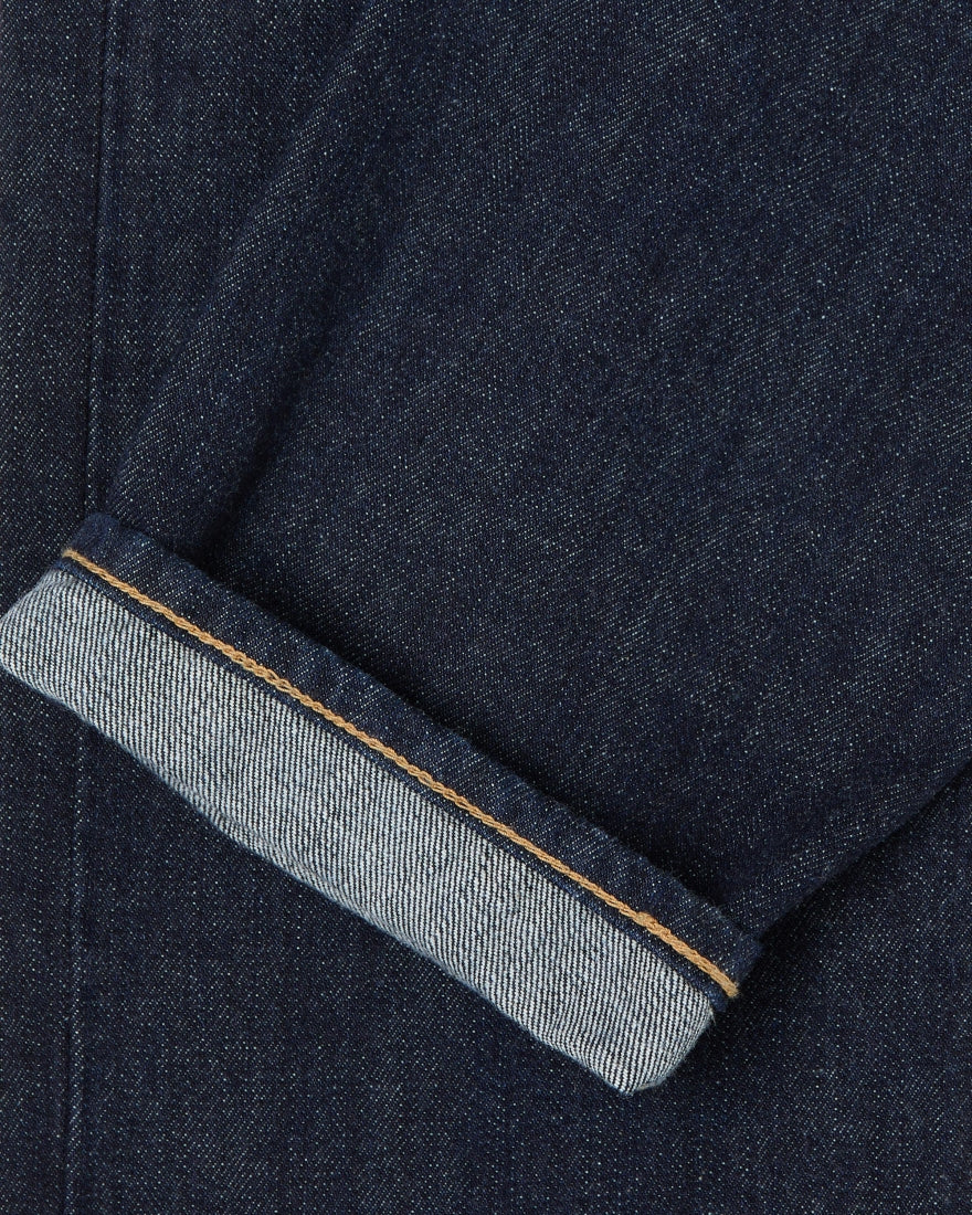 Regular Tapered Red Selvage Jeans - Blue, Rinsed