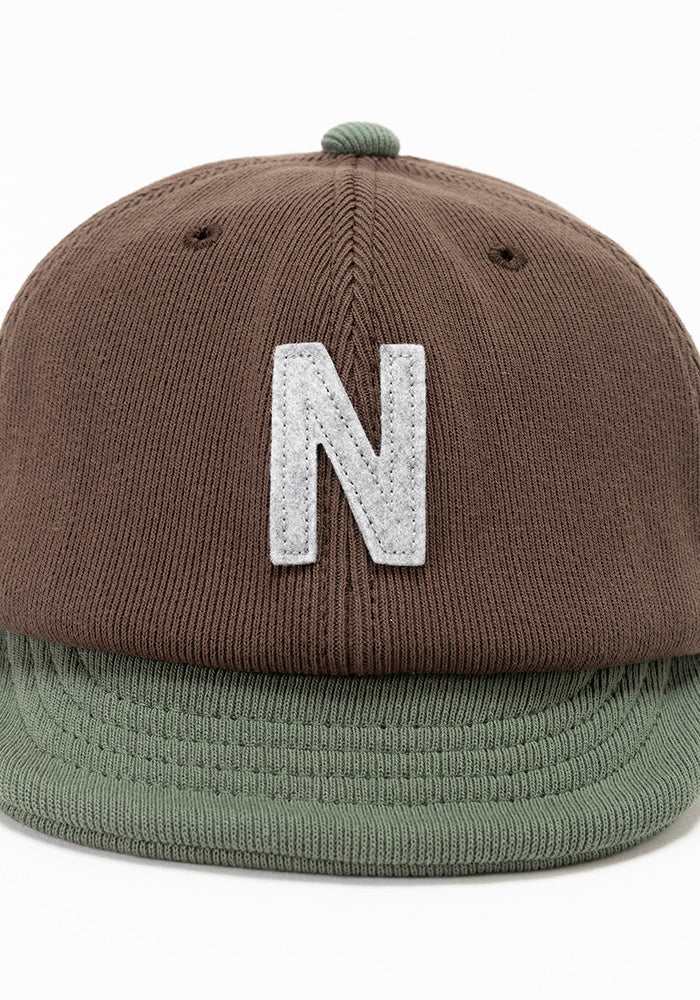 GG Rib BB Cap - Roast/Green