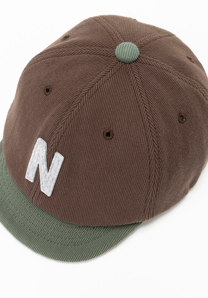GG Rib BB Cap - Roast/Green