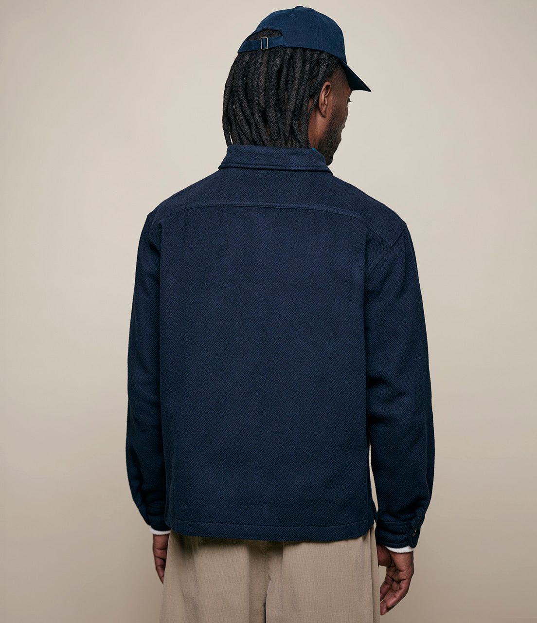 Blanket Shirt – Night Blue