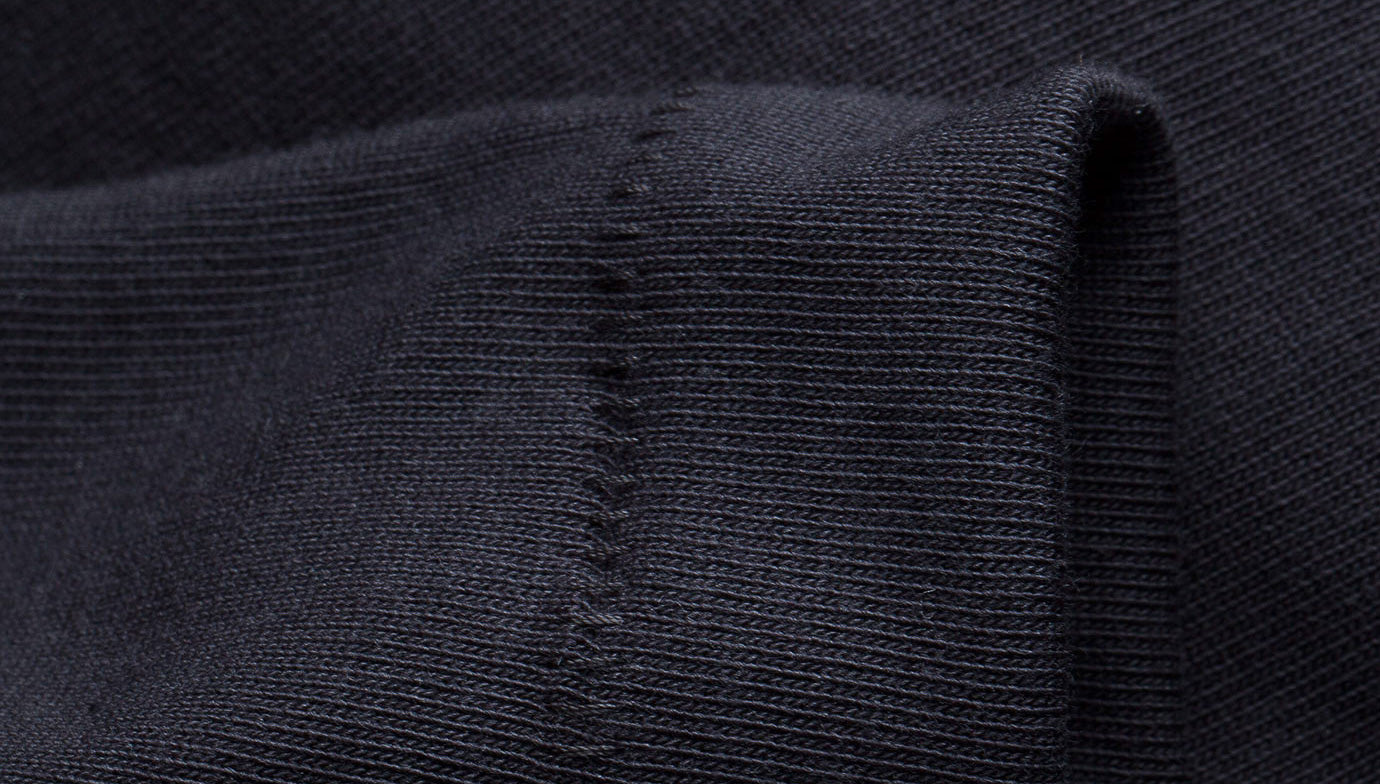 215 Loopwheeled Classic Fit Midweight T-Shirt - Deep Black