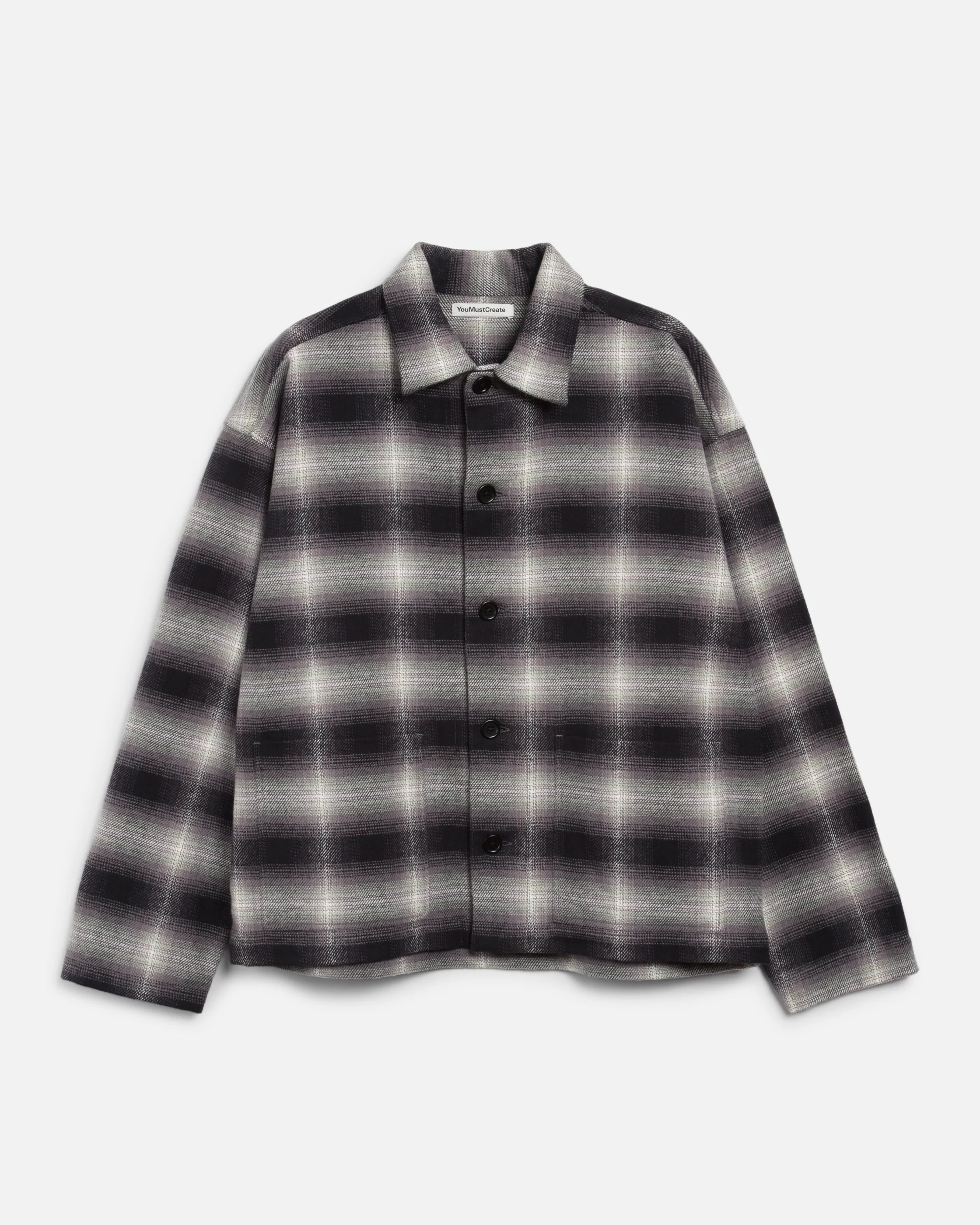 PJ Overshirt - Black/Olive