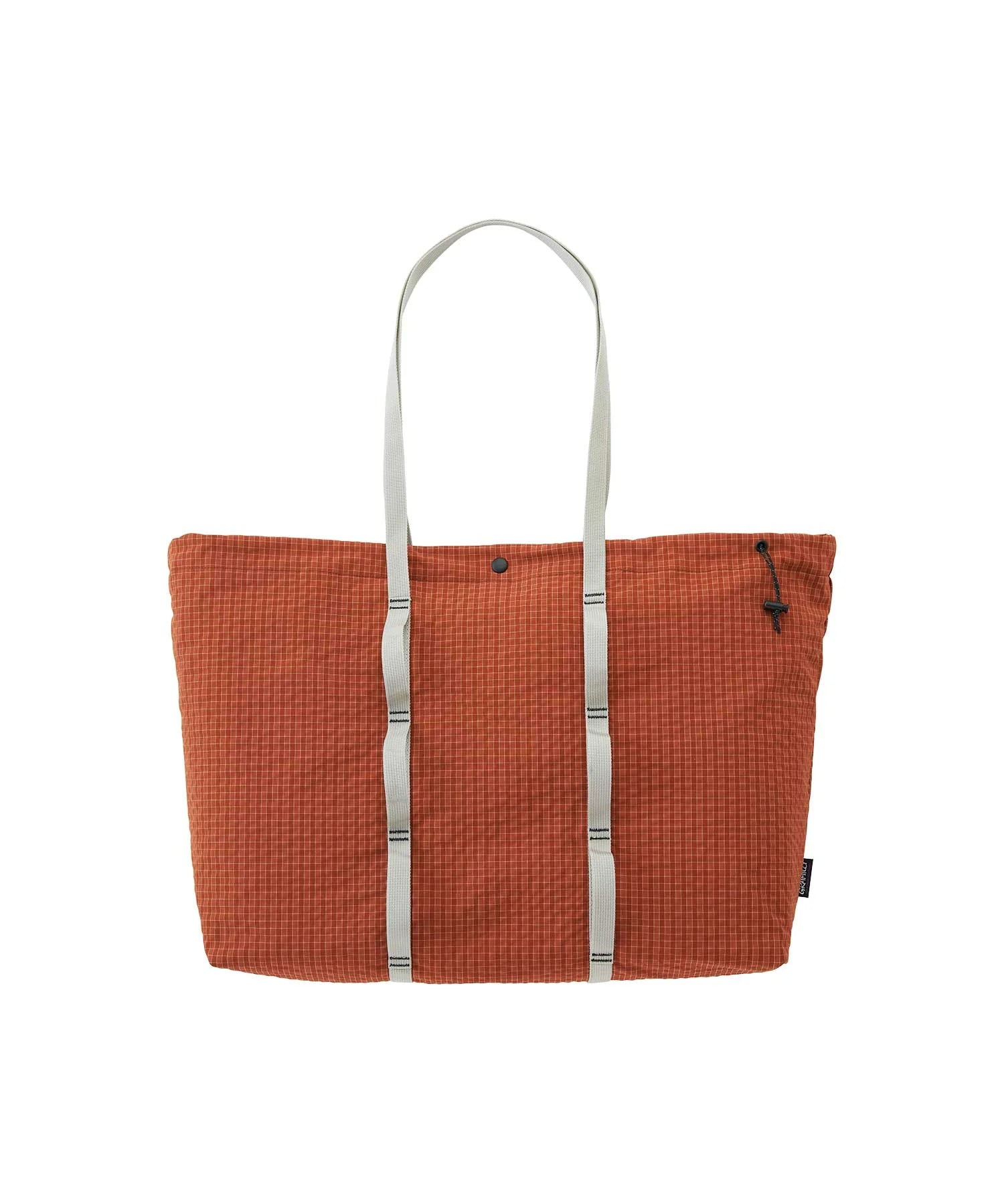 Plaid Climbing Tote - Brick