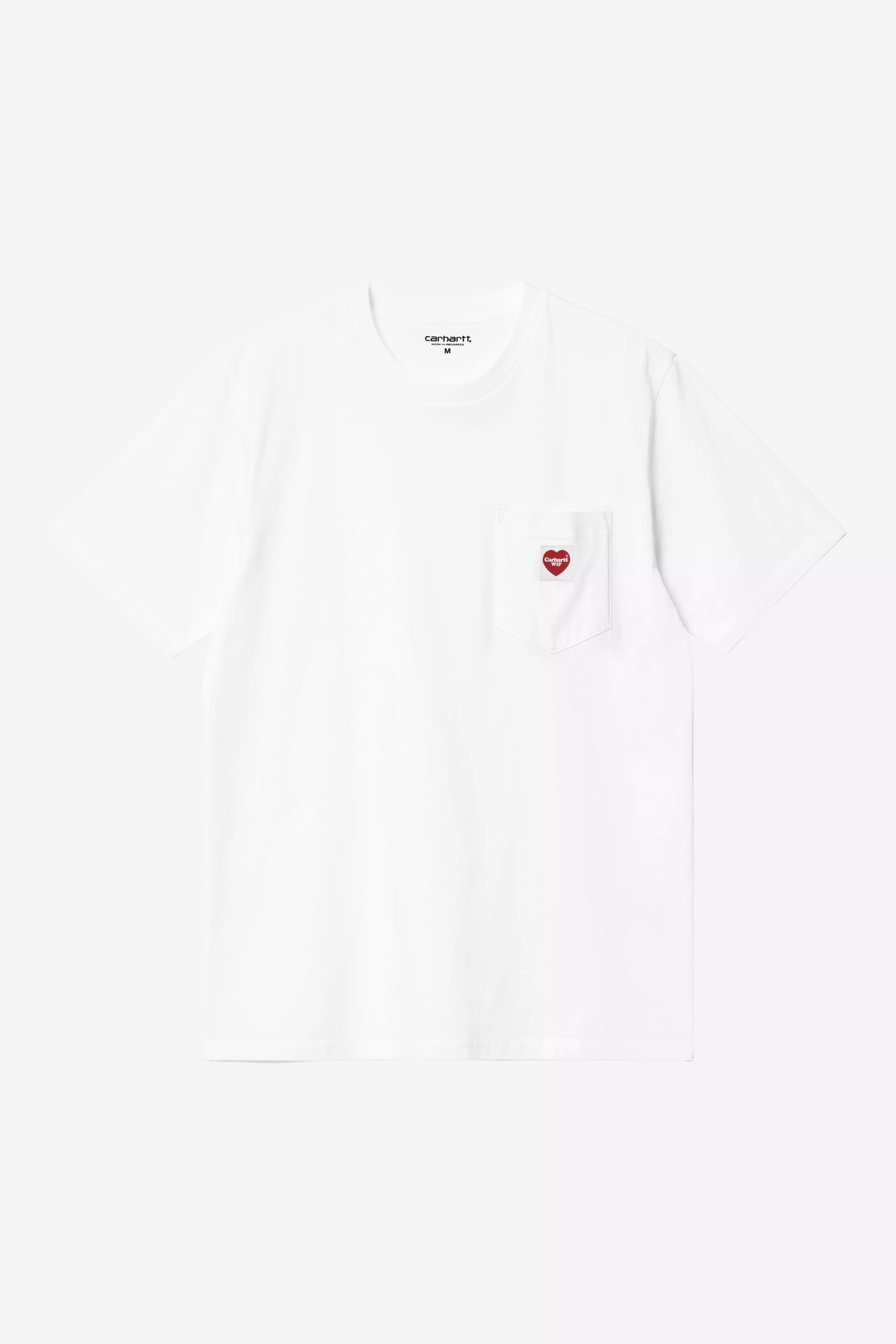 Pocket Heart T Shirt - White