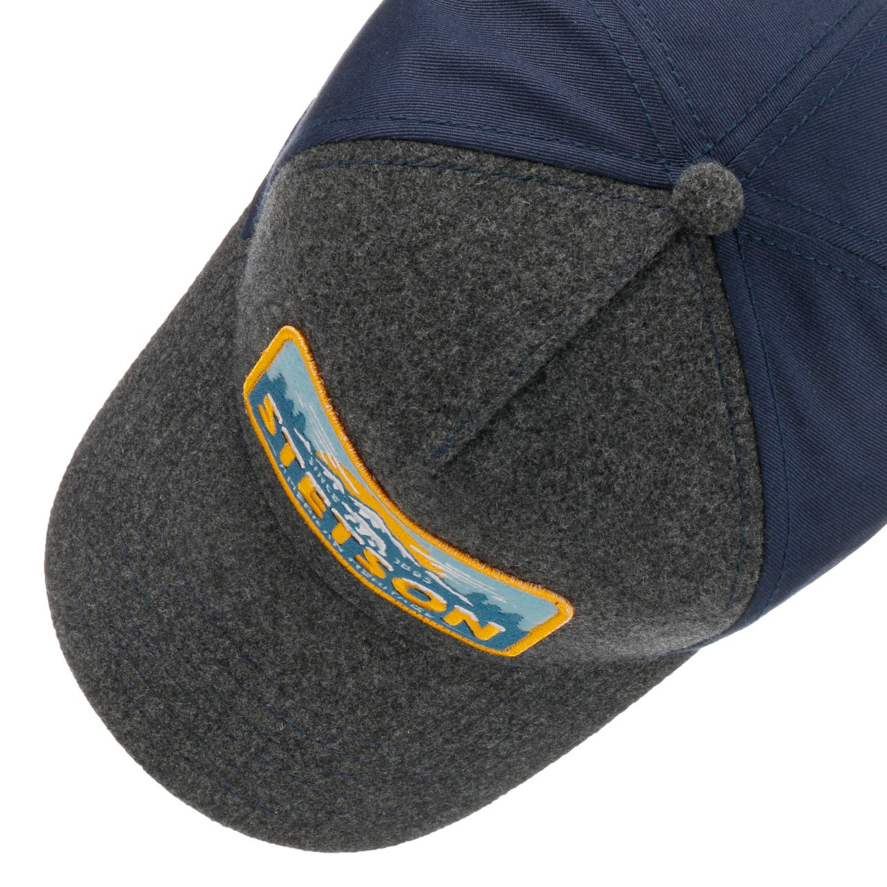 Polar Bear Trucker Cap - Grey/Blue