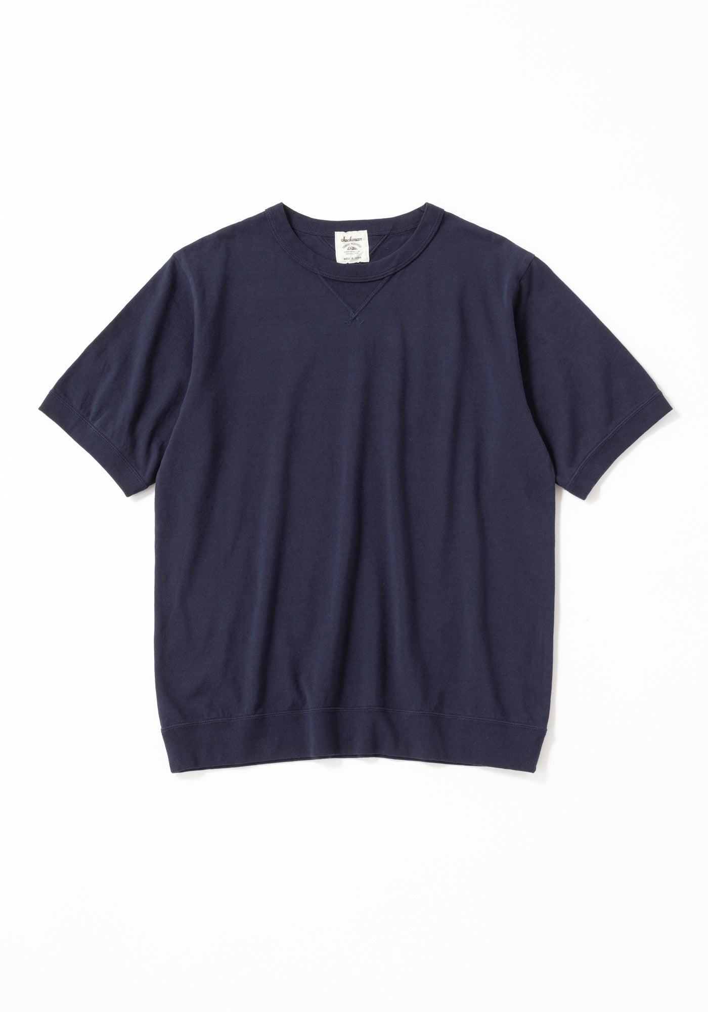 Rib T-Shirt - Navy