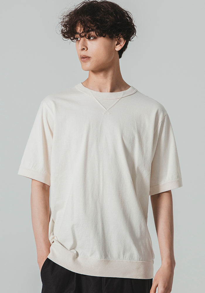 Rib T-Shirt - Ecru