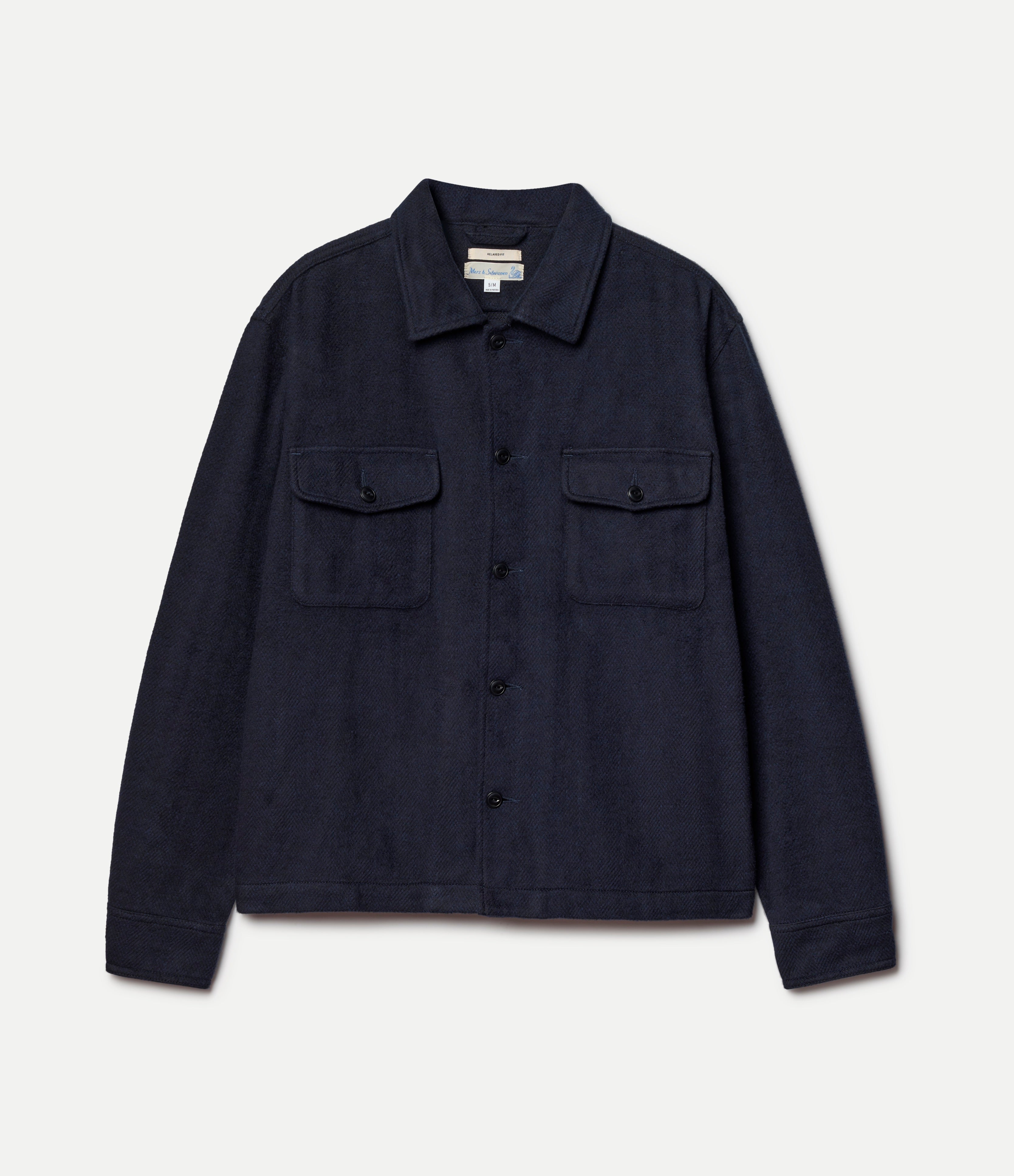 Blanket Shirt – Night Blue