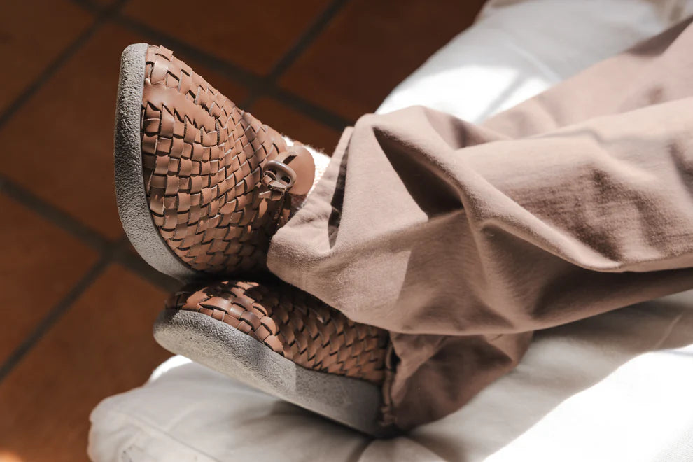 Latigo Suede Vegan Leather - Bison Brown