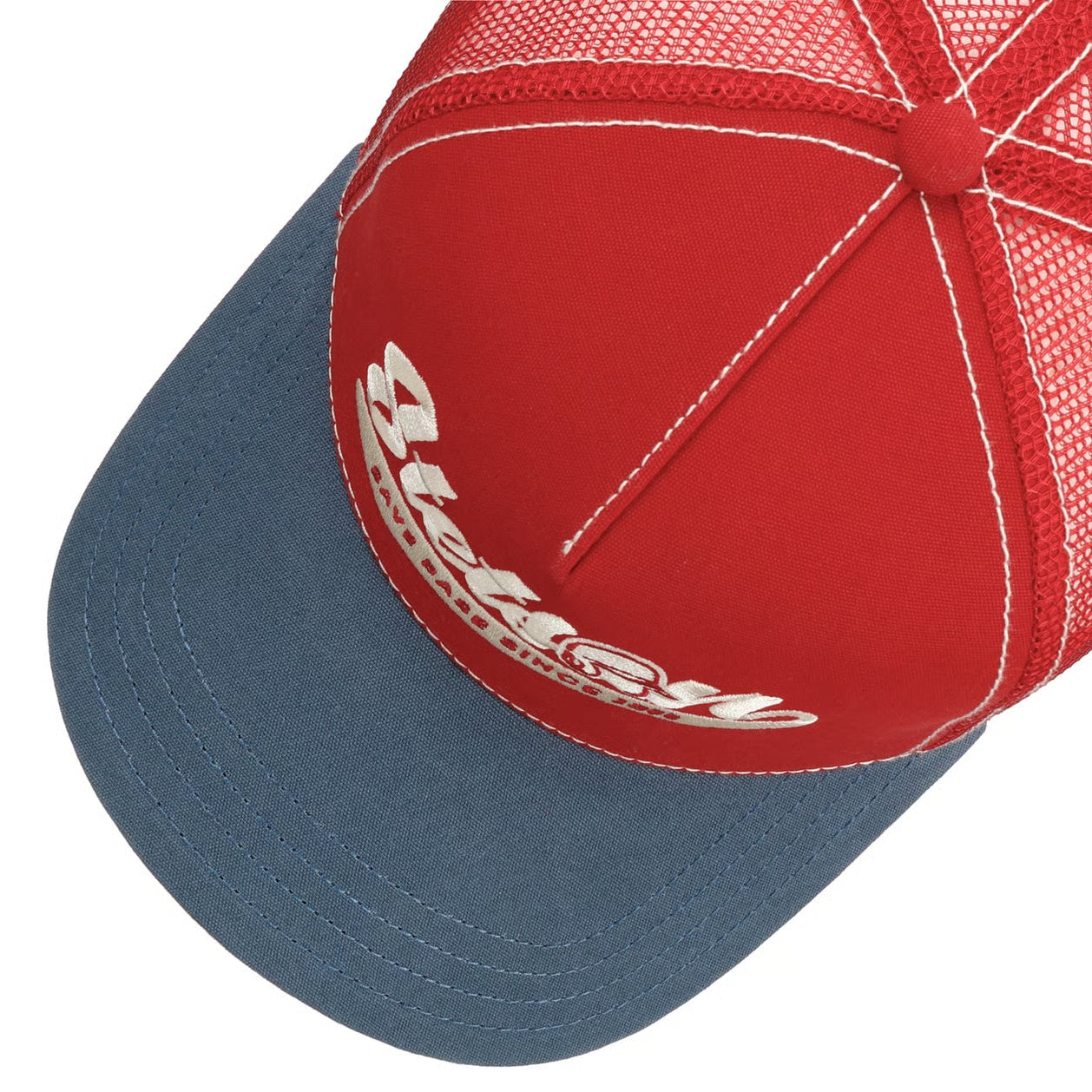 Save Base Trucker Cap - Red/Blue