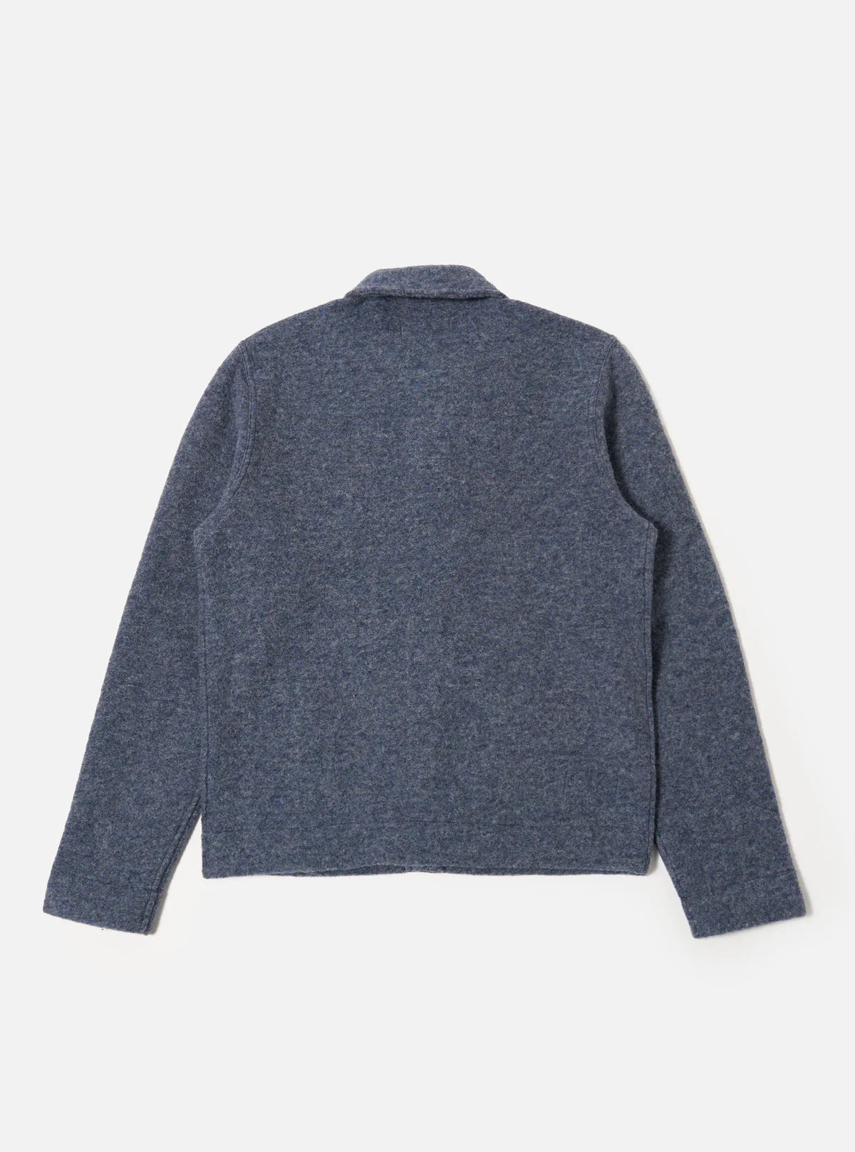Uniform Jacket - Slate Blue Wool Fleece