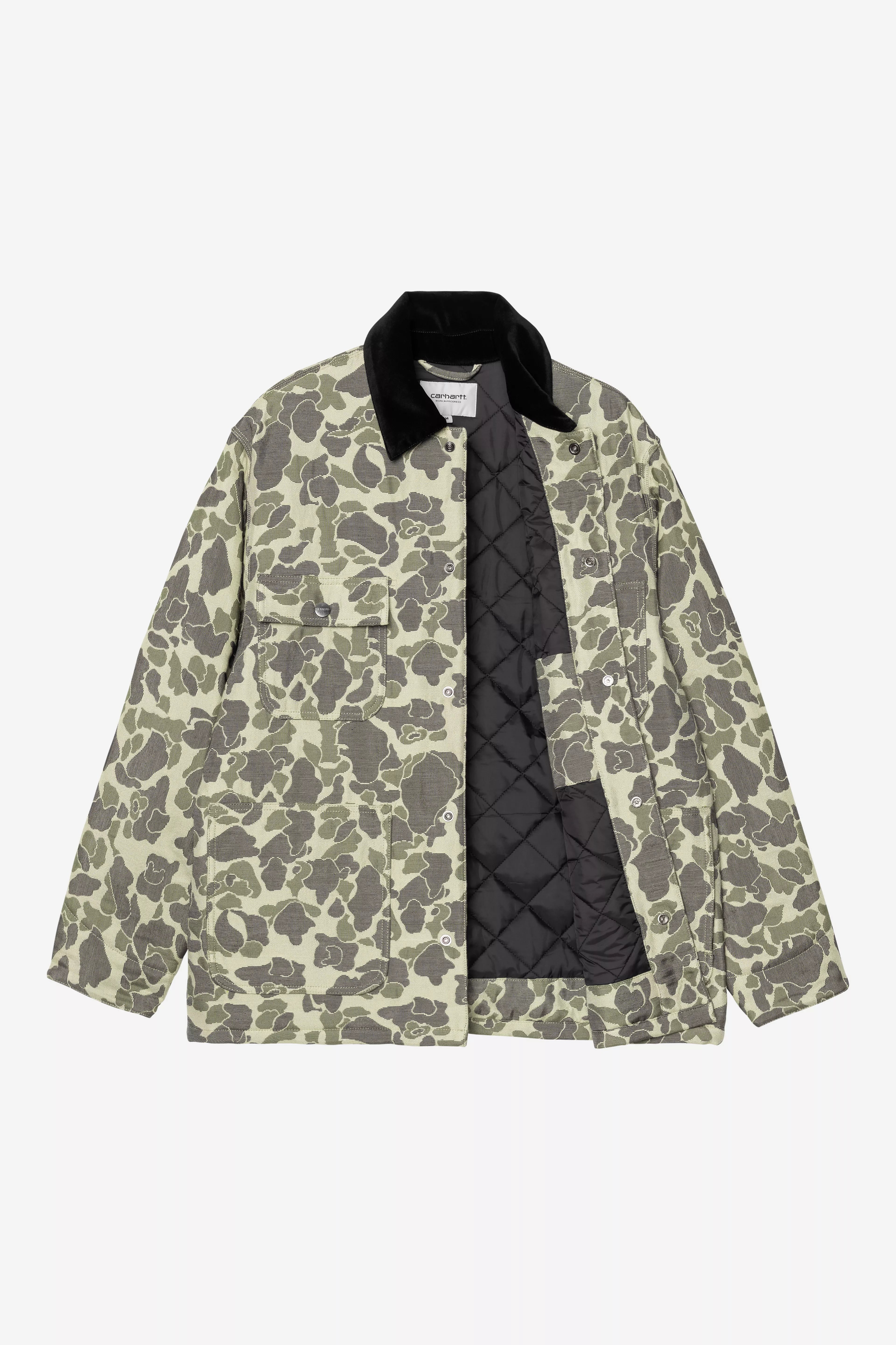 Tapestry Chore Coat - Camo Duck Jacquard