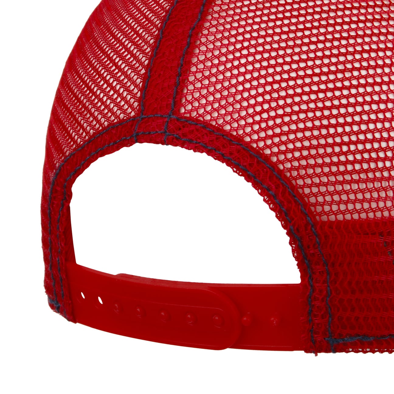 Motorcross Team Trucker Cap - Navy/Orange