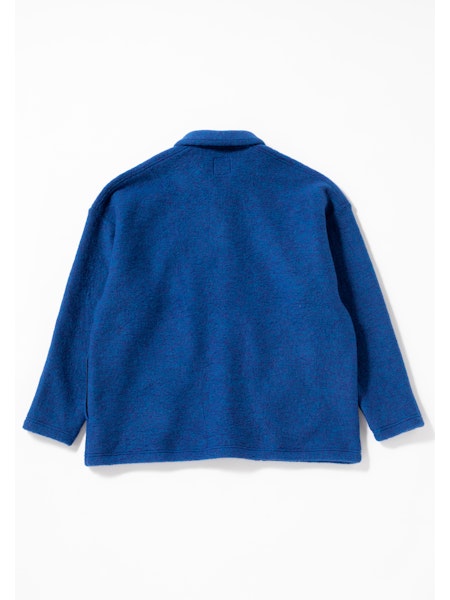 Wool Himo Polo - Blue