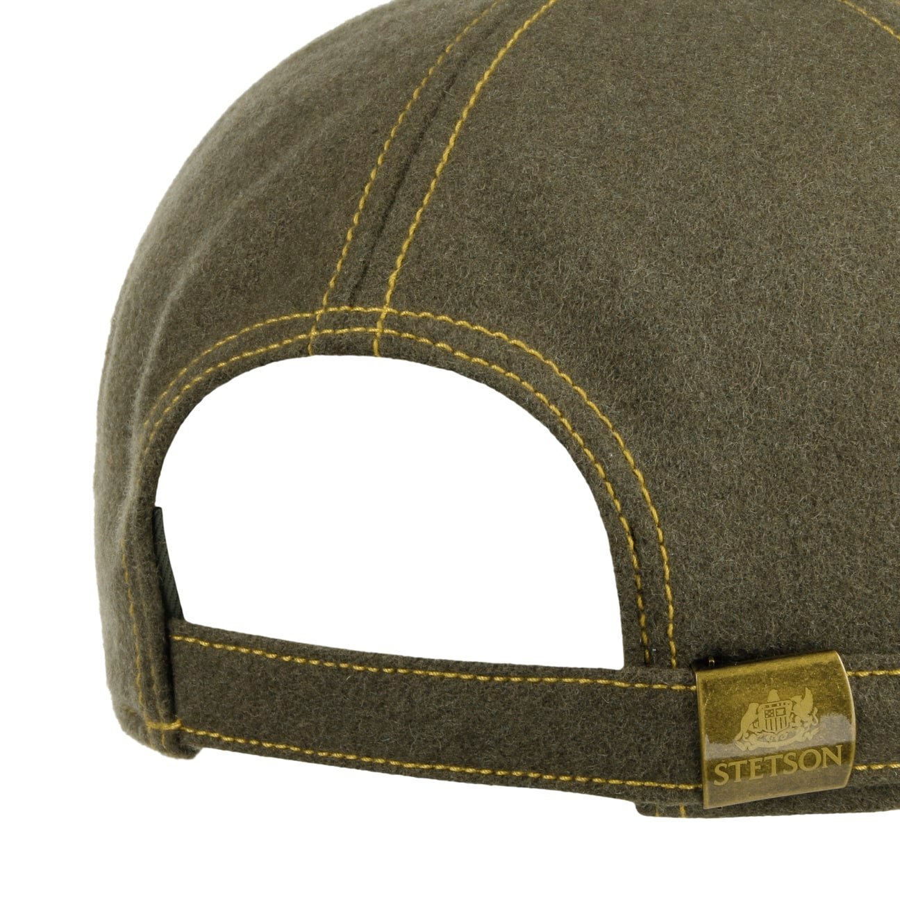 Wordmark Patch Trucker Cap - Olive