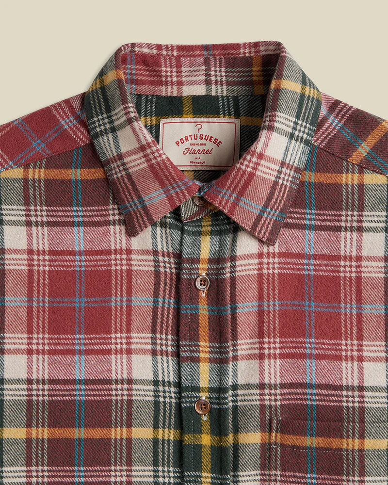 Alpi Shirt - Red Tartan Plaid