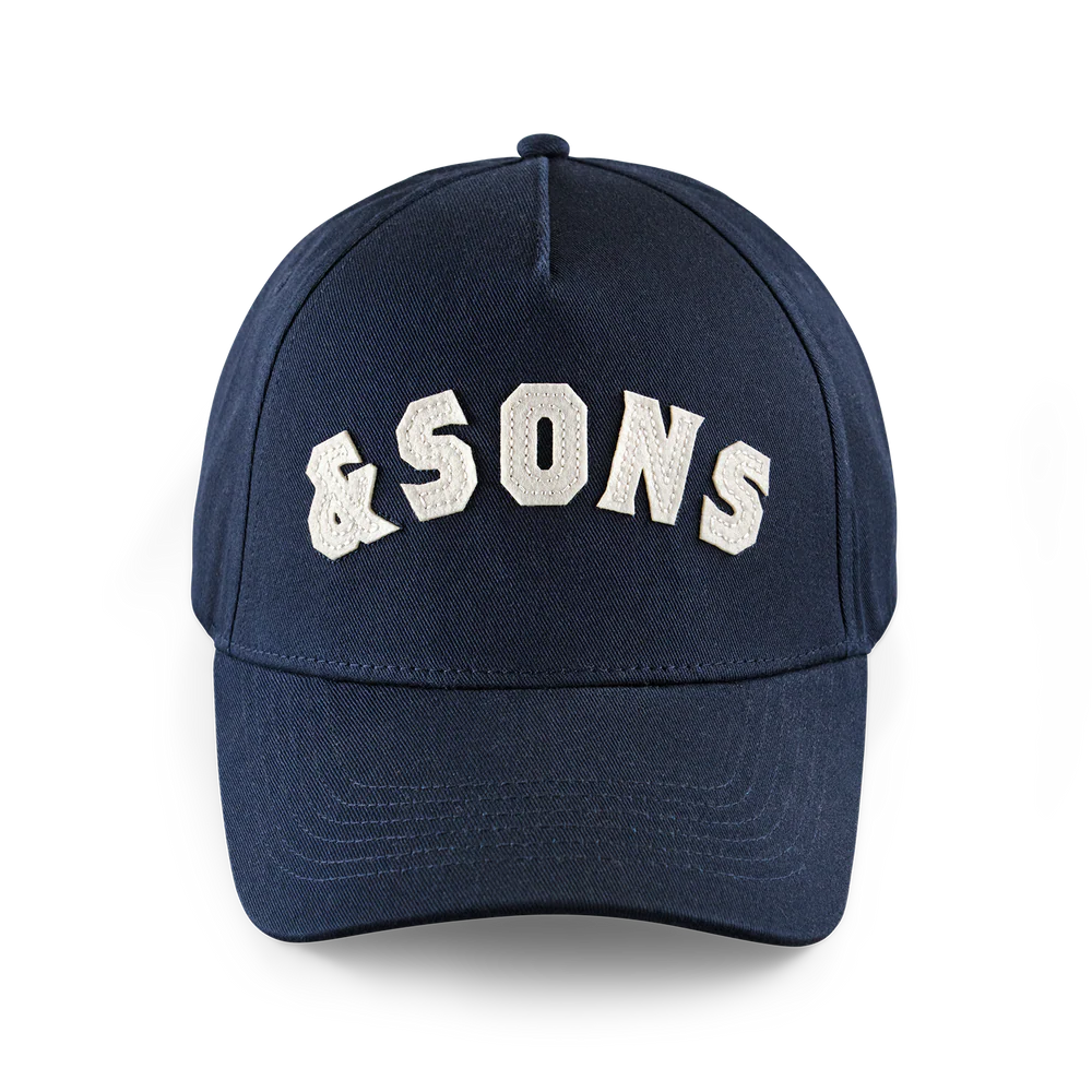 &SONS Baseball Cap - Navy