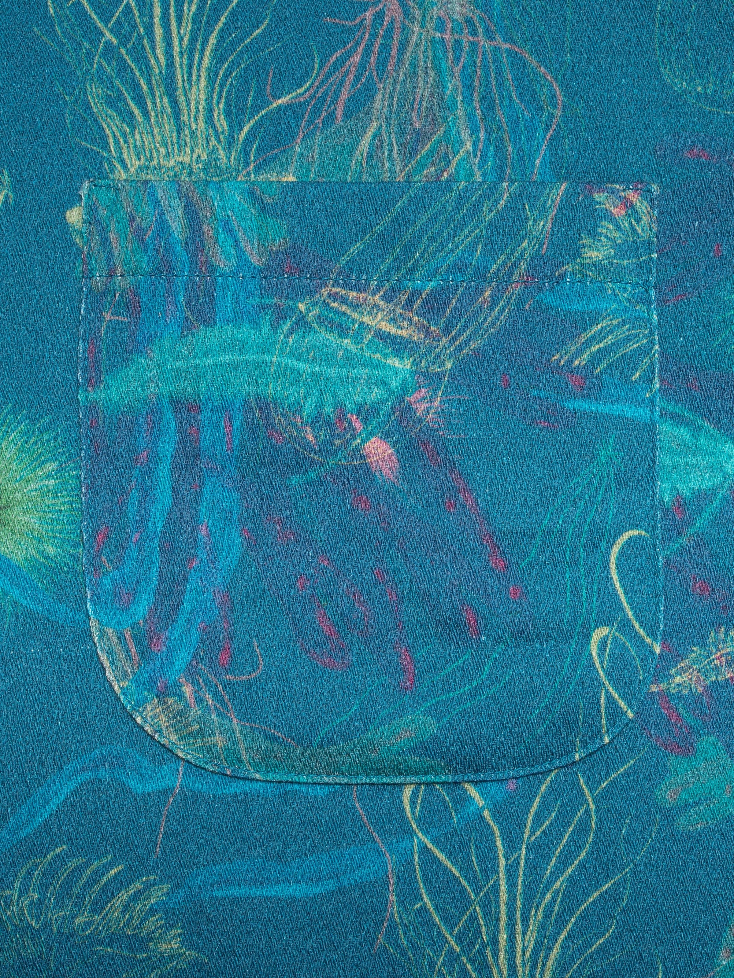 Arvid Hawaii Shirt Deep Sea - Blue