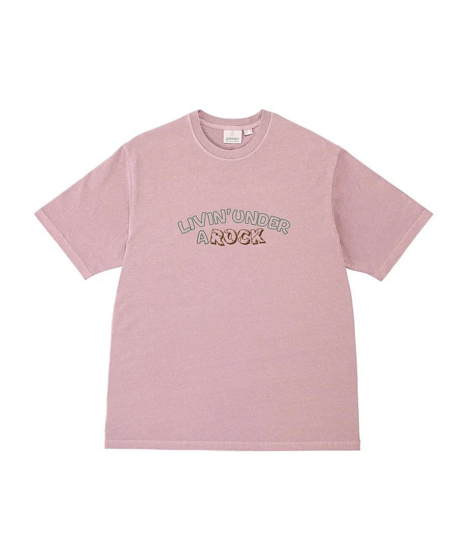 Livin' Tee Pigment Dyed - Lilac Pigment