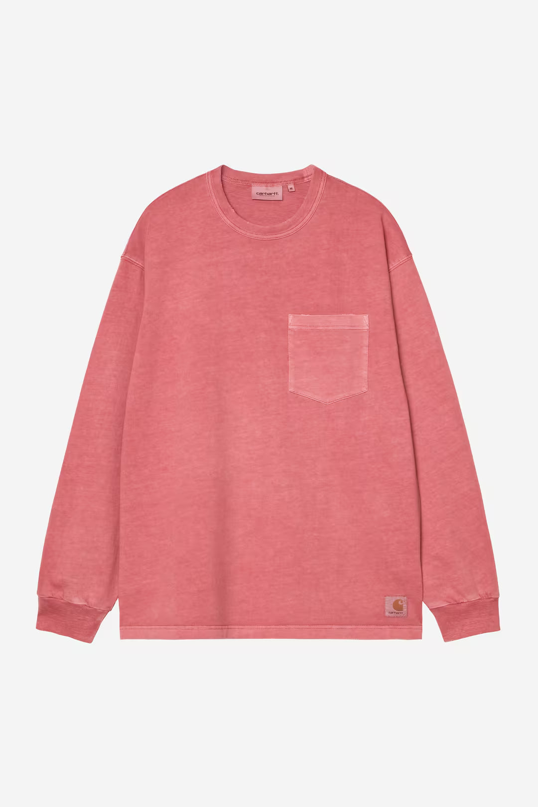 L/S Torion Pocket T-Shirt - Marsala, Grind Washed
