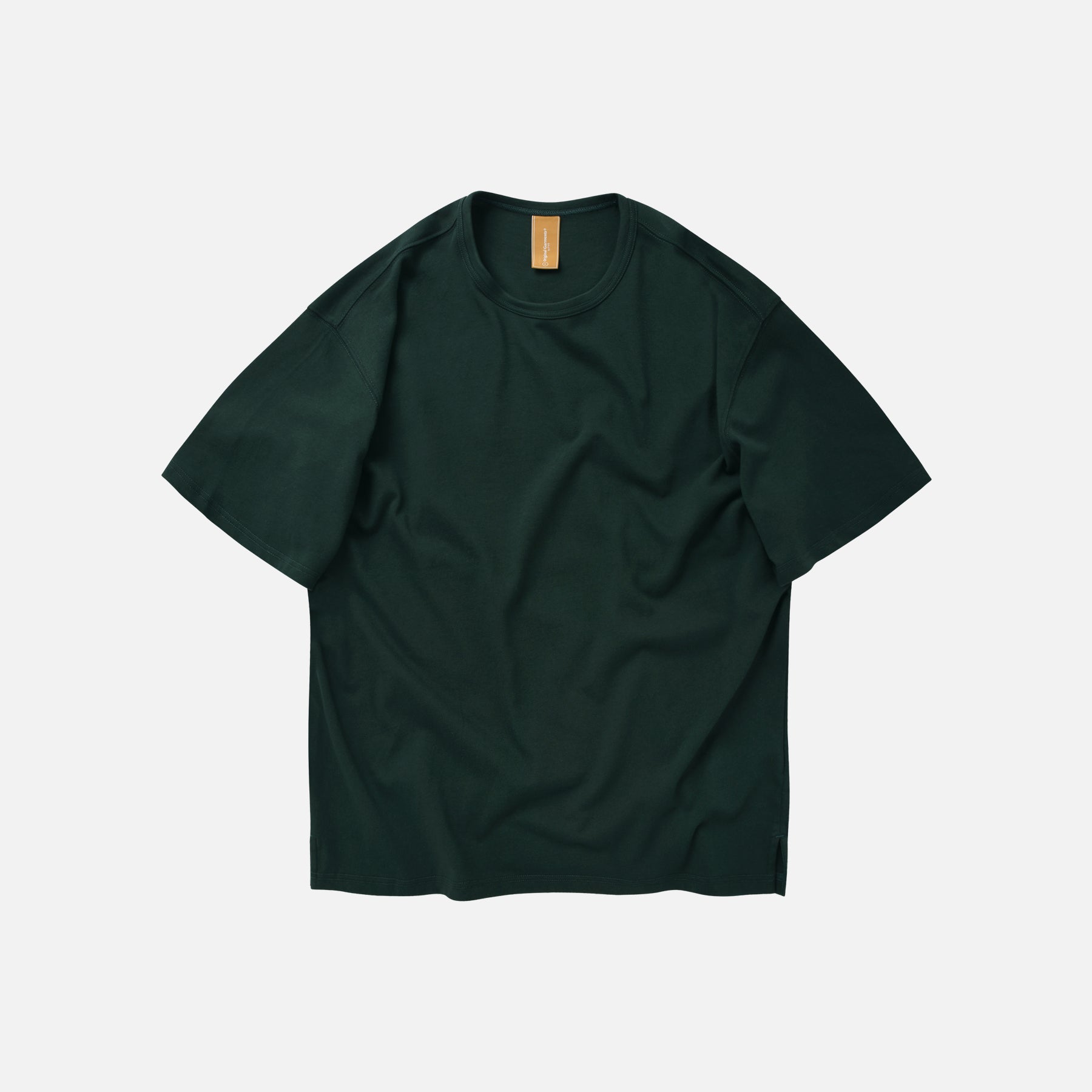 OG Double Rib Oversized Tee - Dark Green