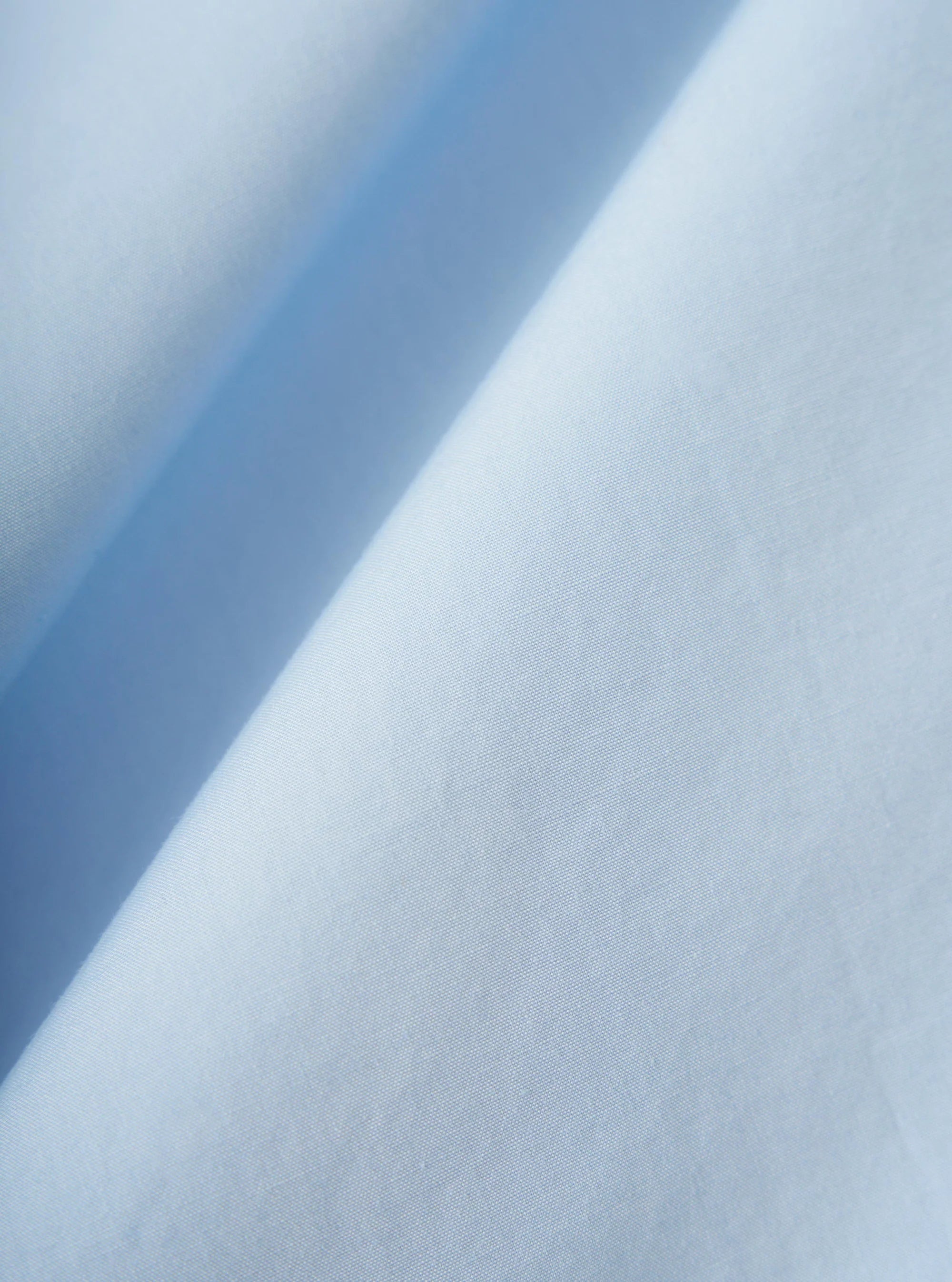 Paper Touch Cotton S/S Fatigue Shirt - Sky Blue
