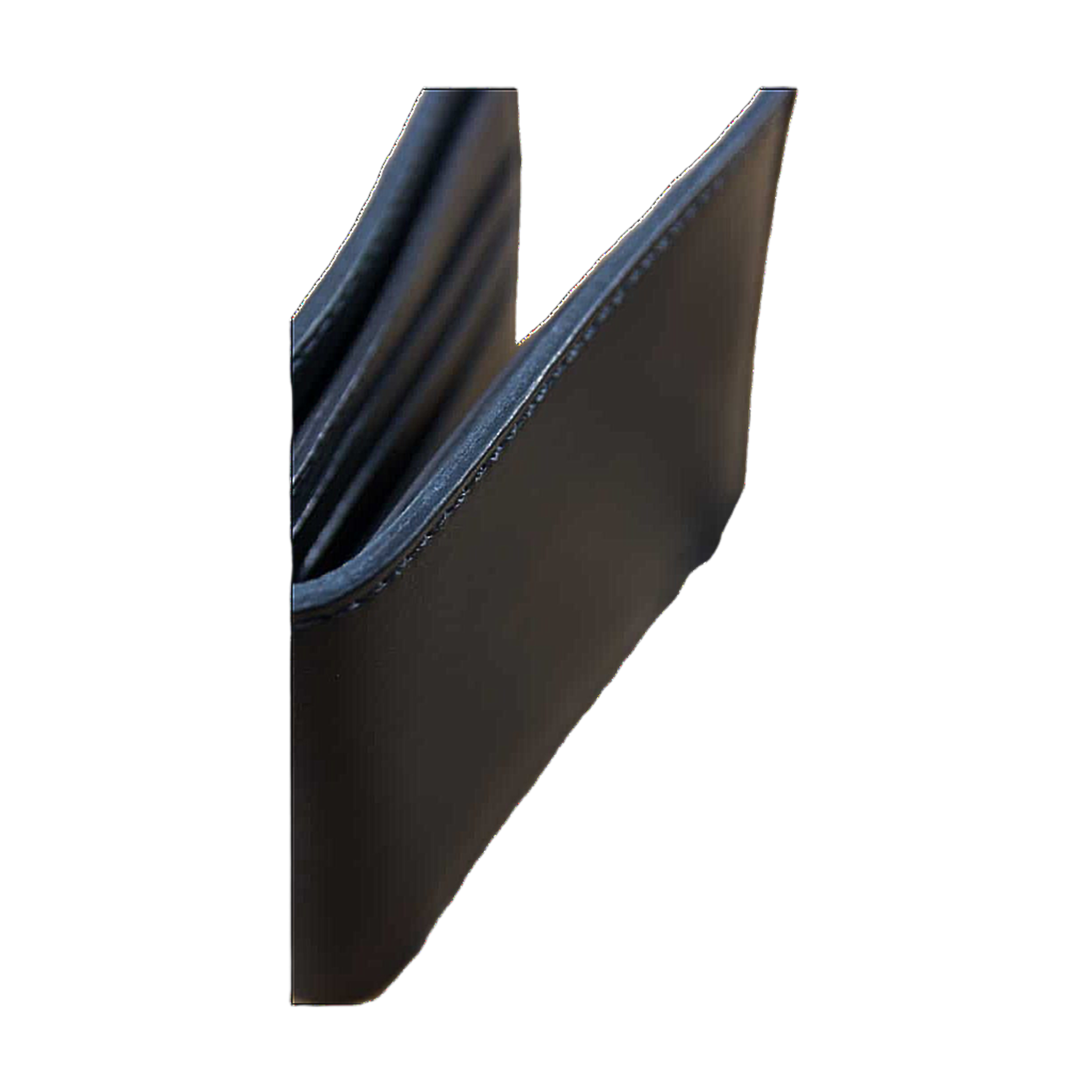 Longshore Folding Wallet - Black Leather