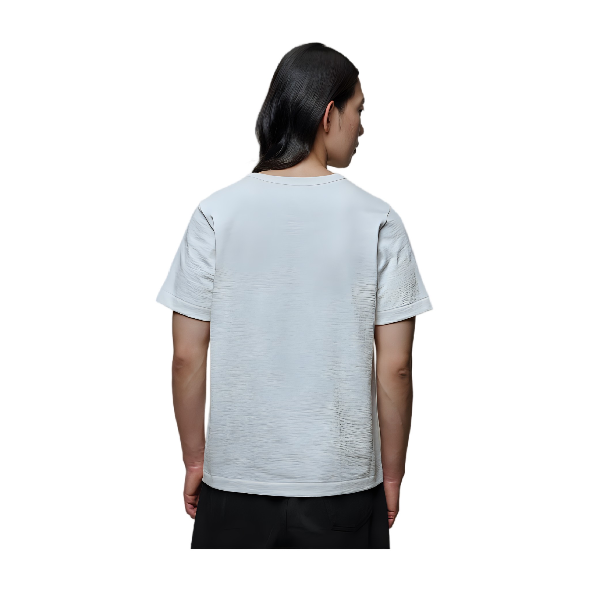 2S14 Loopwheeled Relaxed Fit Heavyweight T-shirt - White