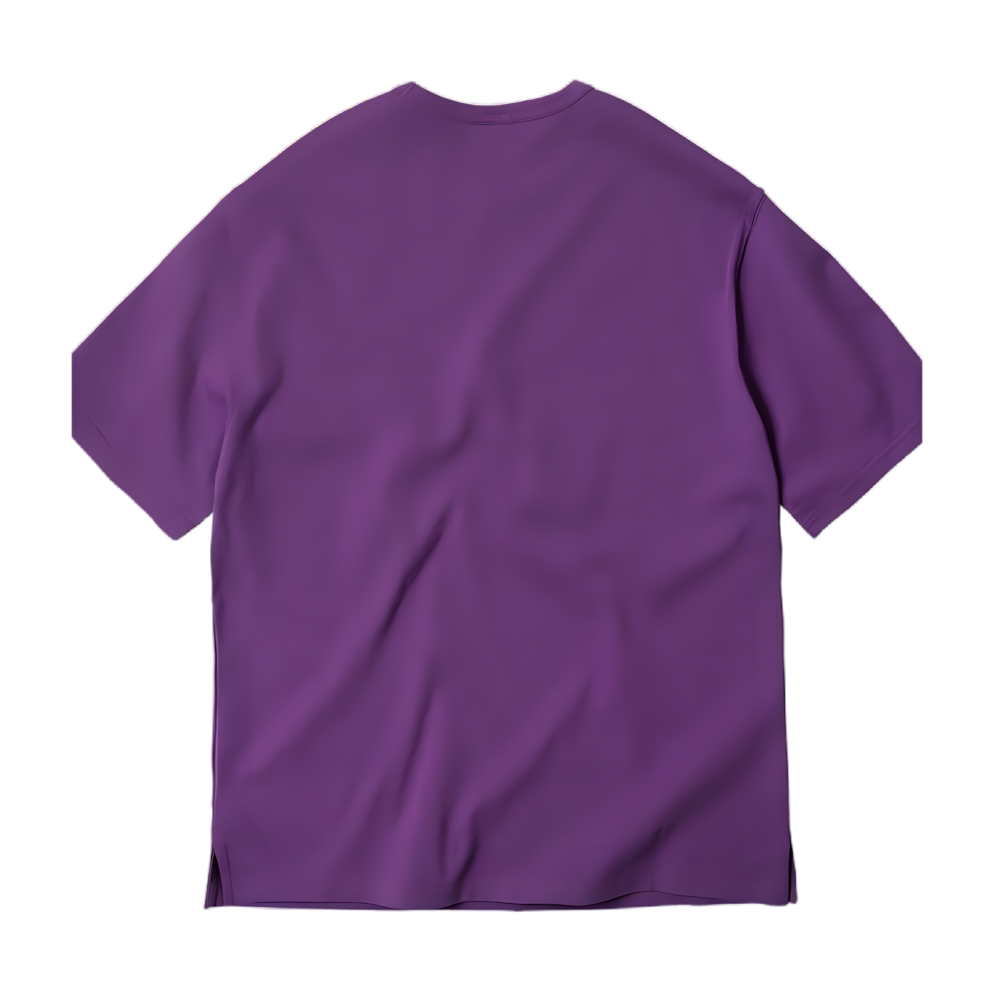 OG Double Rib Oversized Tee - Purple