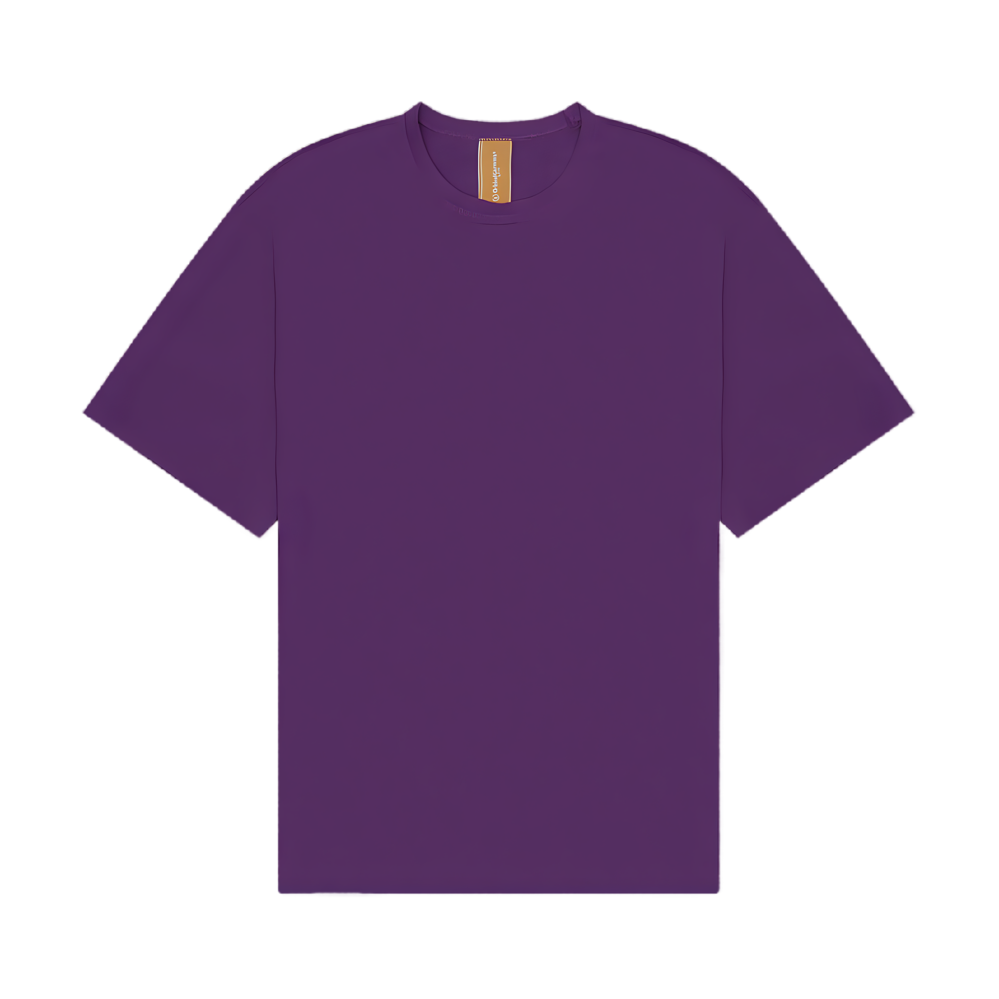 OG Double Rib Oversized Tee - Purple