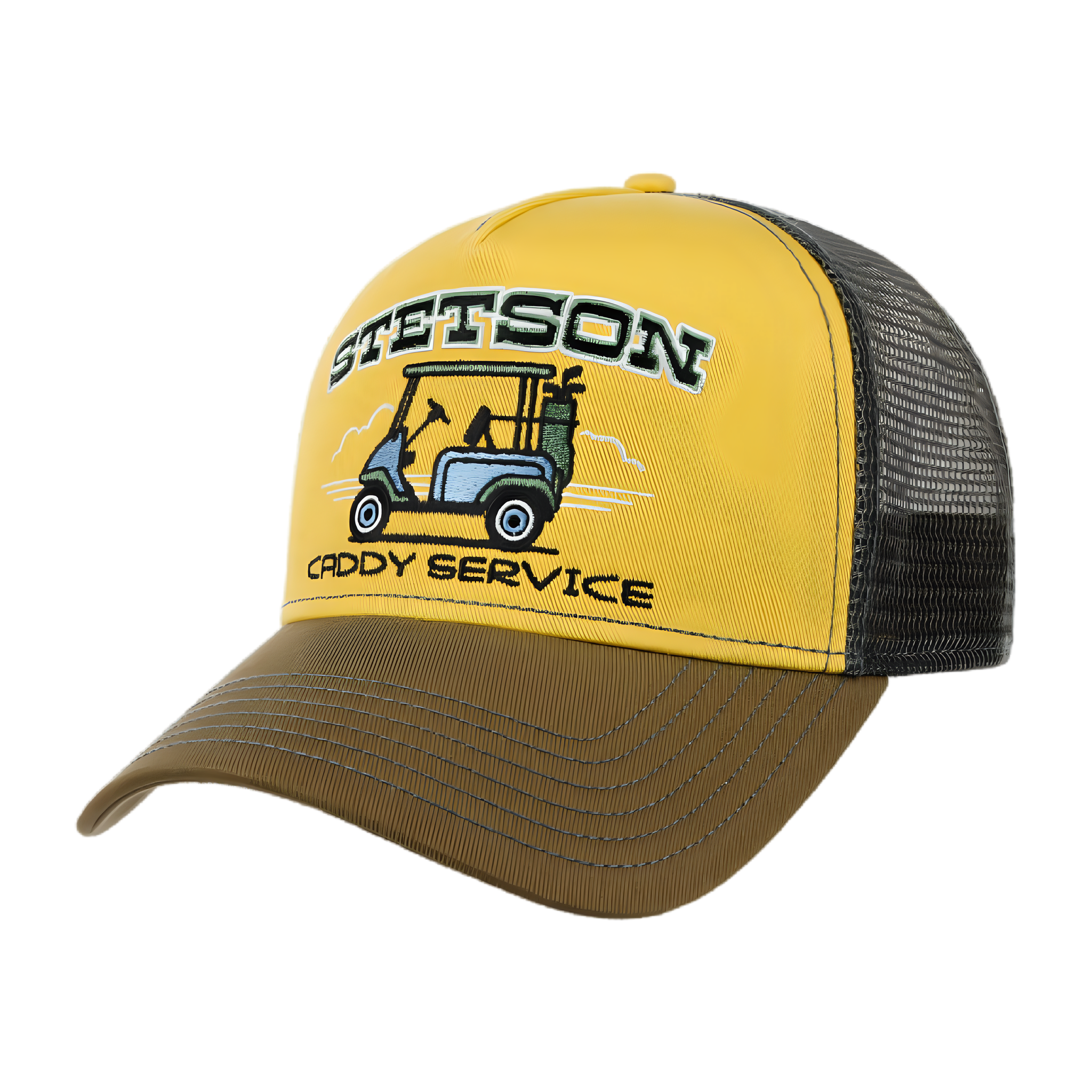 Caddy Service Trucker Cap - Brown/Grey