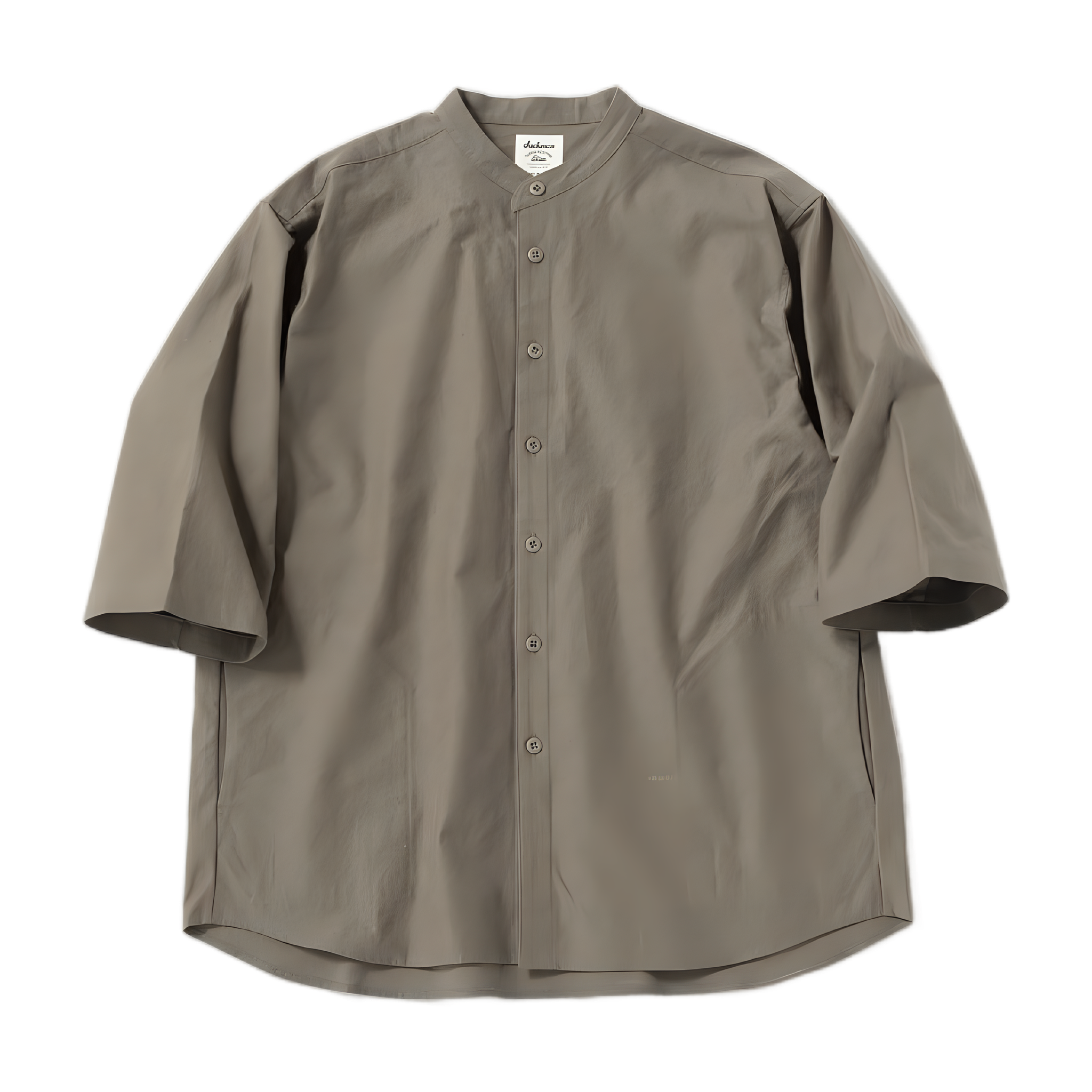 Back Nep BB Shirt - Sepia