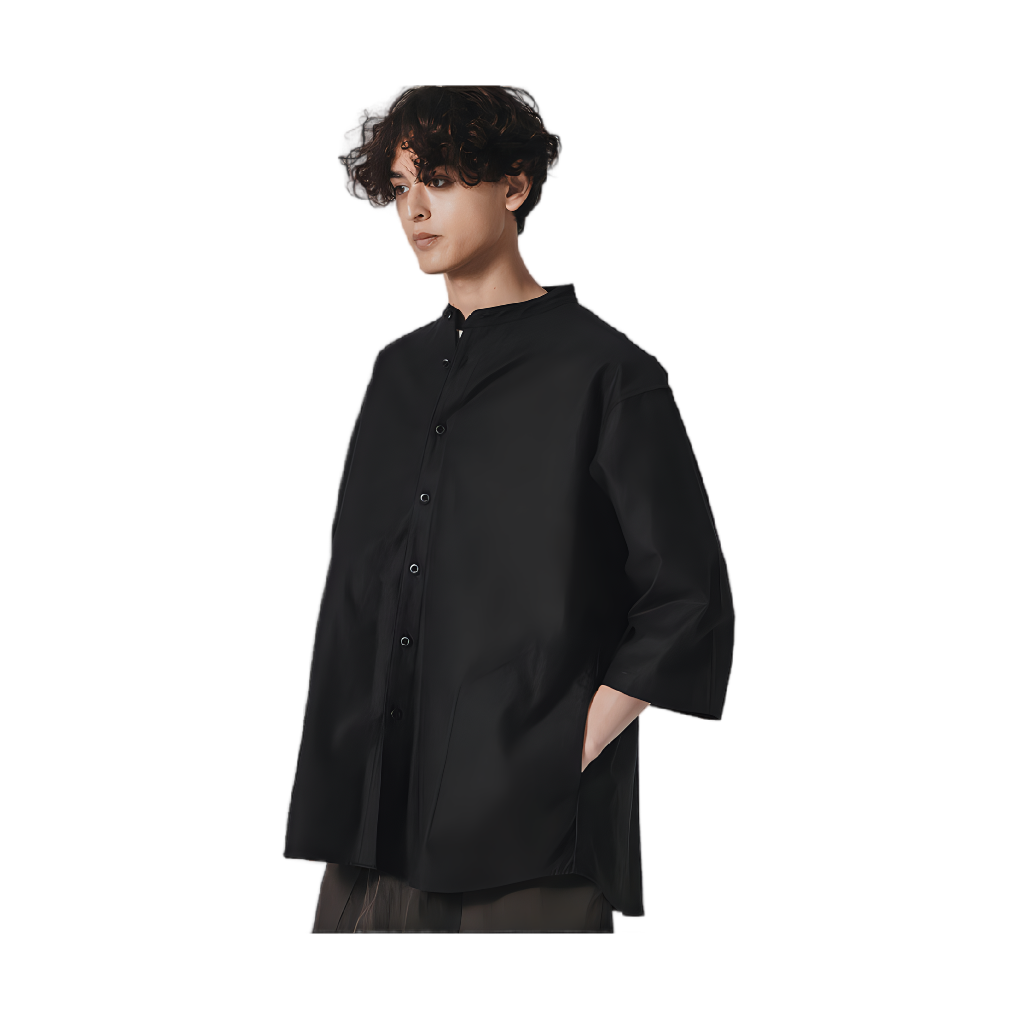 Back Nep BB Shirt - Black