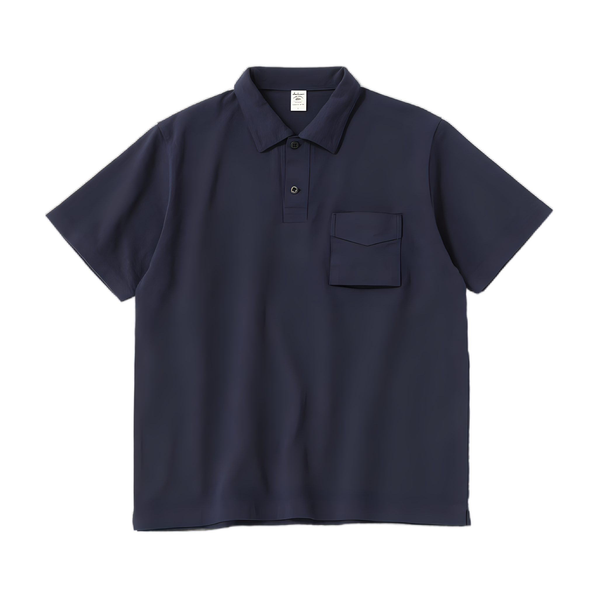 Dotsume Pocket Polo - Navy