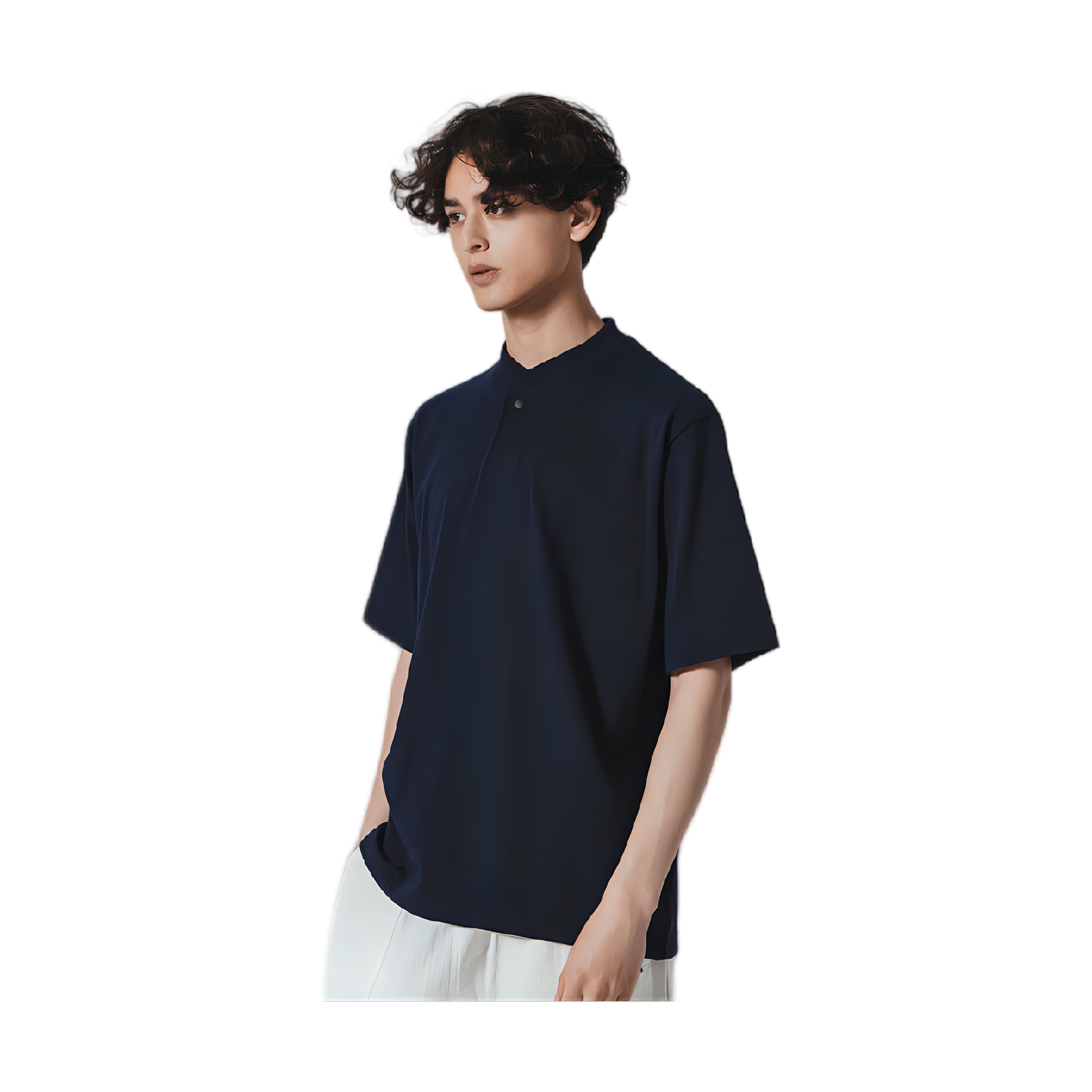Grace GJ Neck - Navy