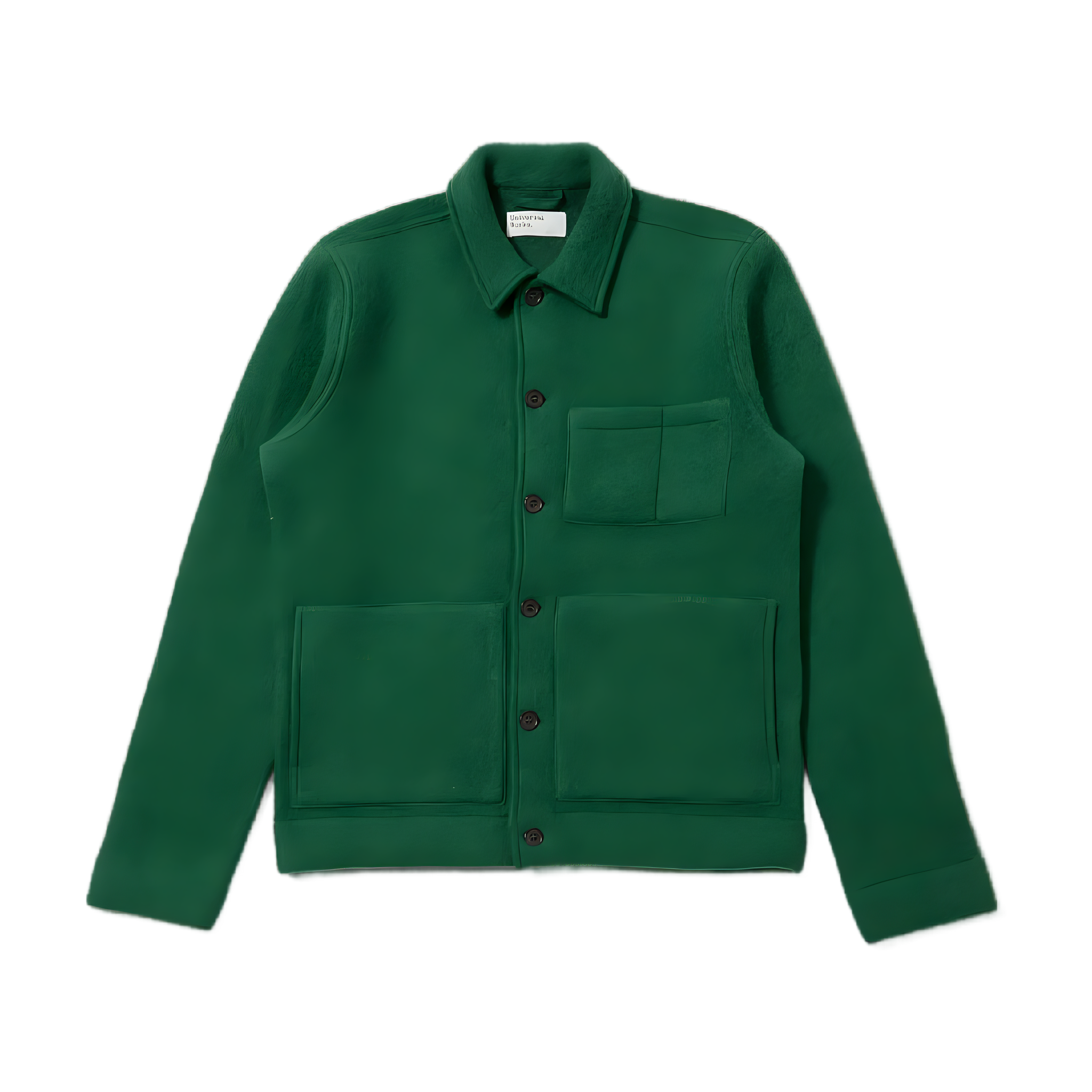 Uniform Jacket - Green Wool Fleece