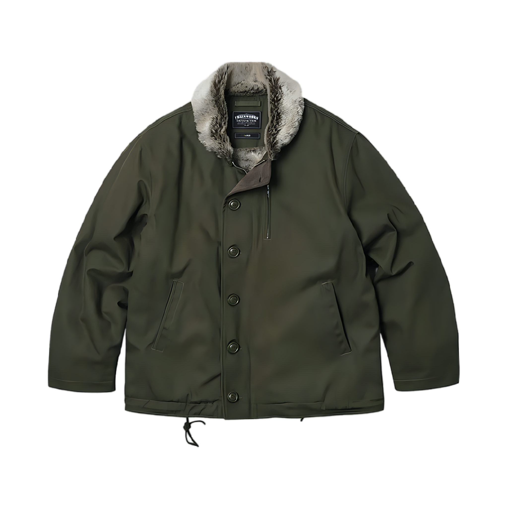 Edgar N-1 Deck Jacket - Olive