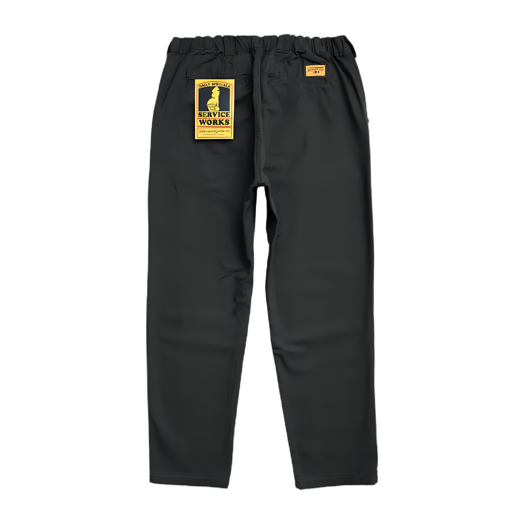 Waiter Pant - Black Canvas
