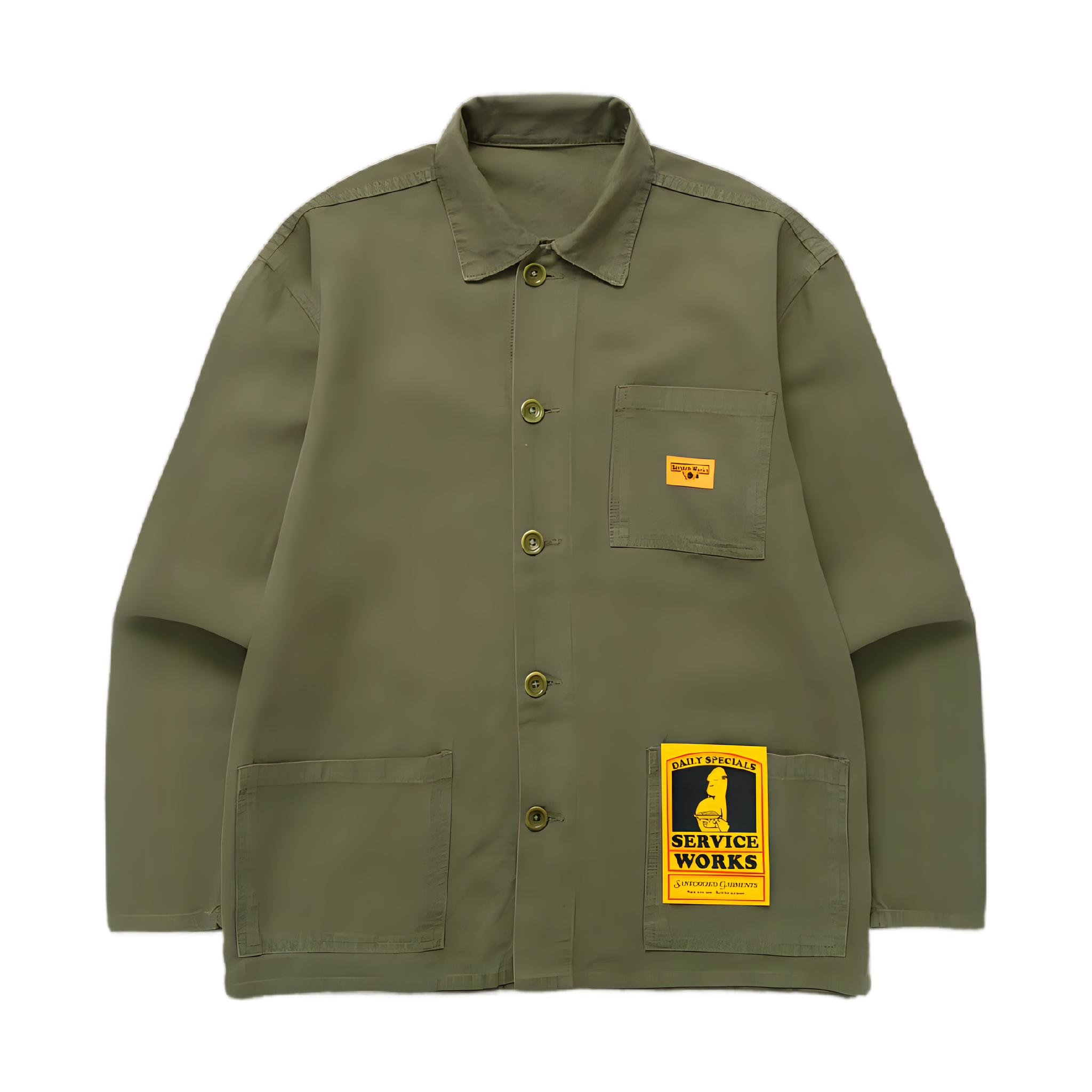 Chore Shirt - Olive Canvas