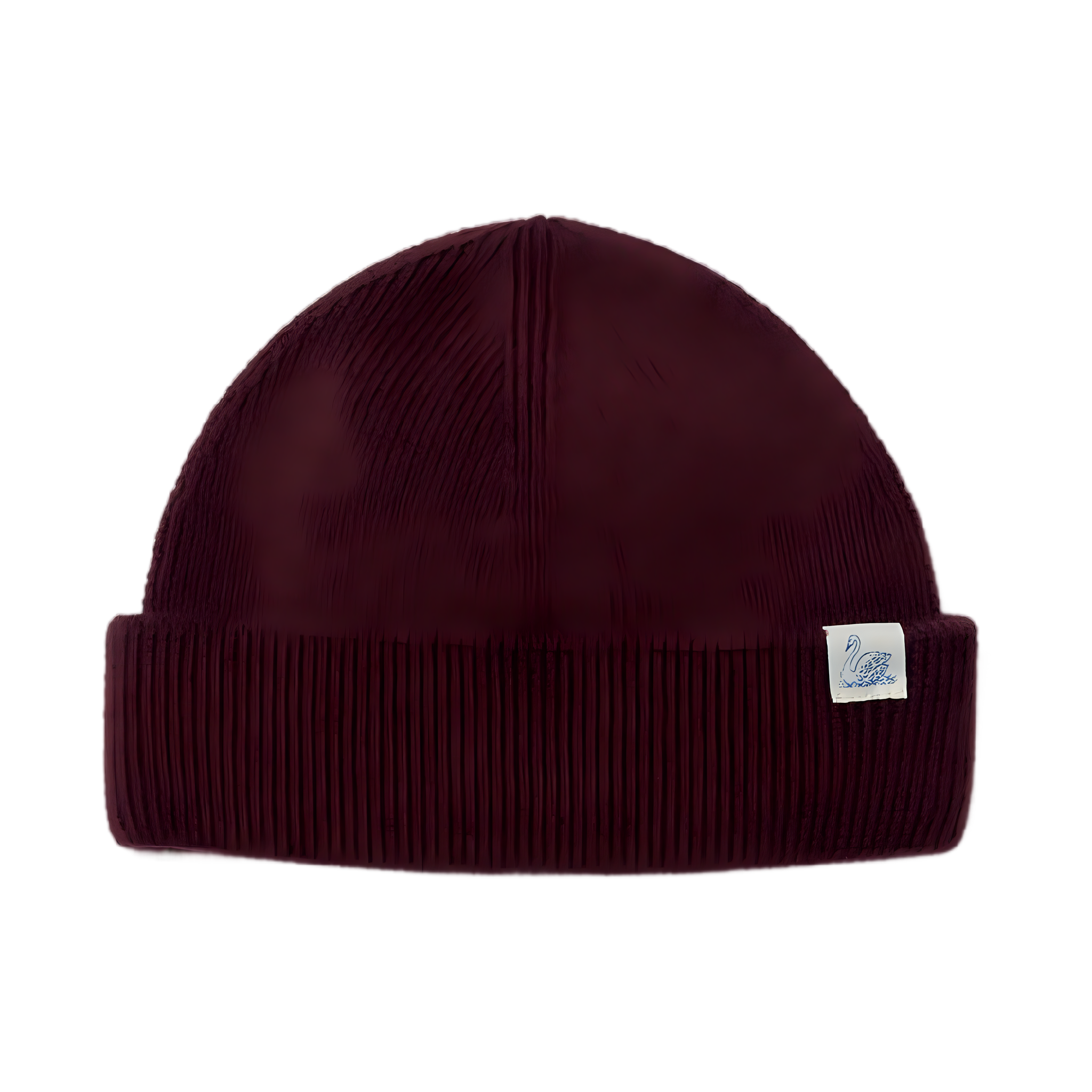 Merino Wool Watch Cap - Burgundy